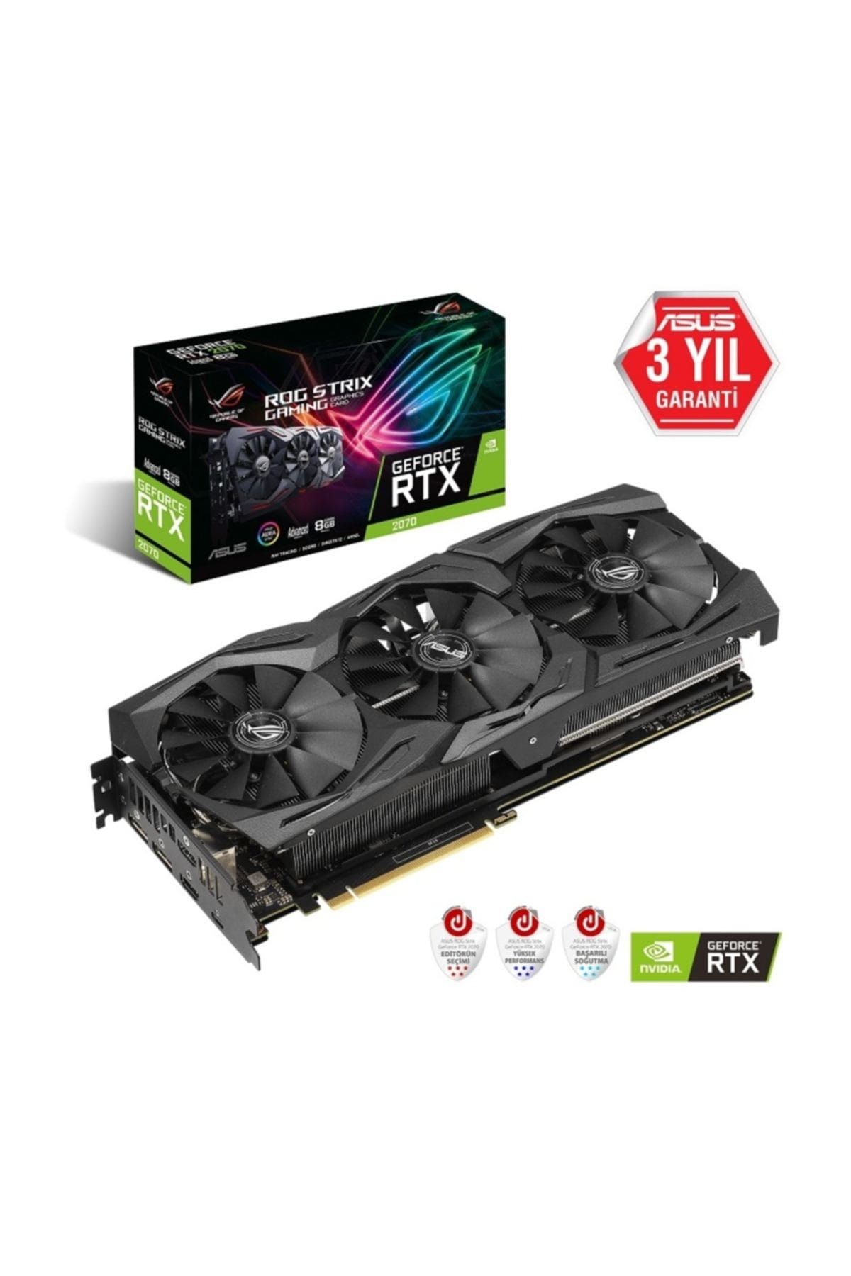 ASUS ROG Strix GeForce RTX 2070 Advanced Edition 8GB 256Bit GDDR6