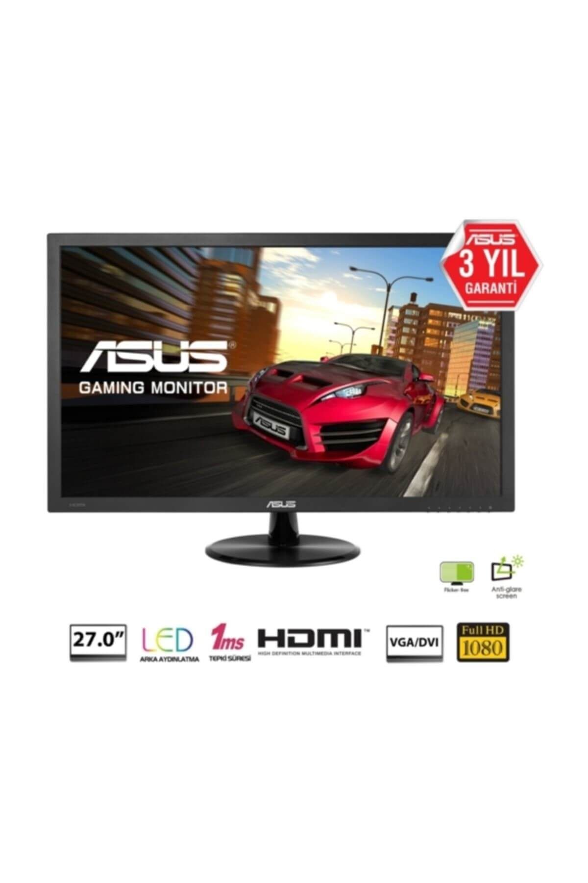 ASUS 27" VP278H 1ms Analog+ HDMI Full HD Gaming Led Monitör