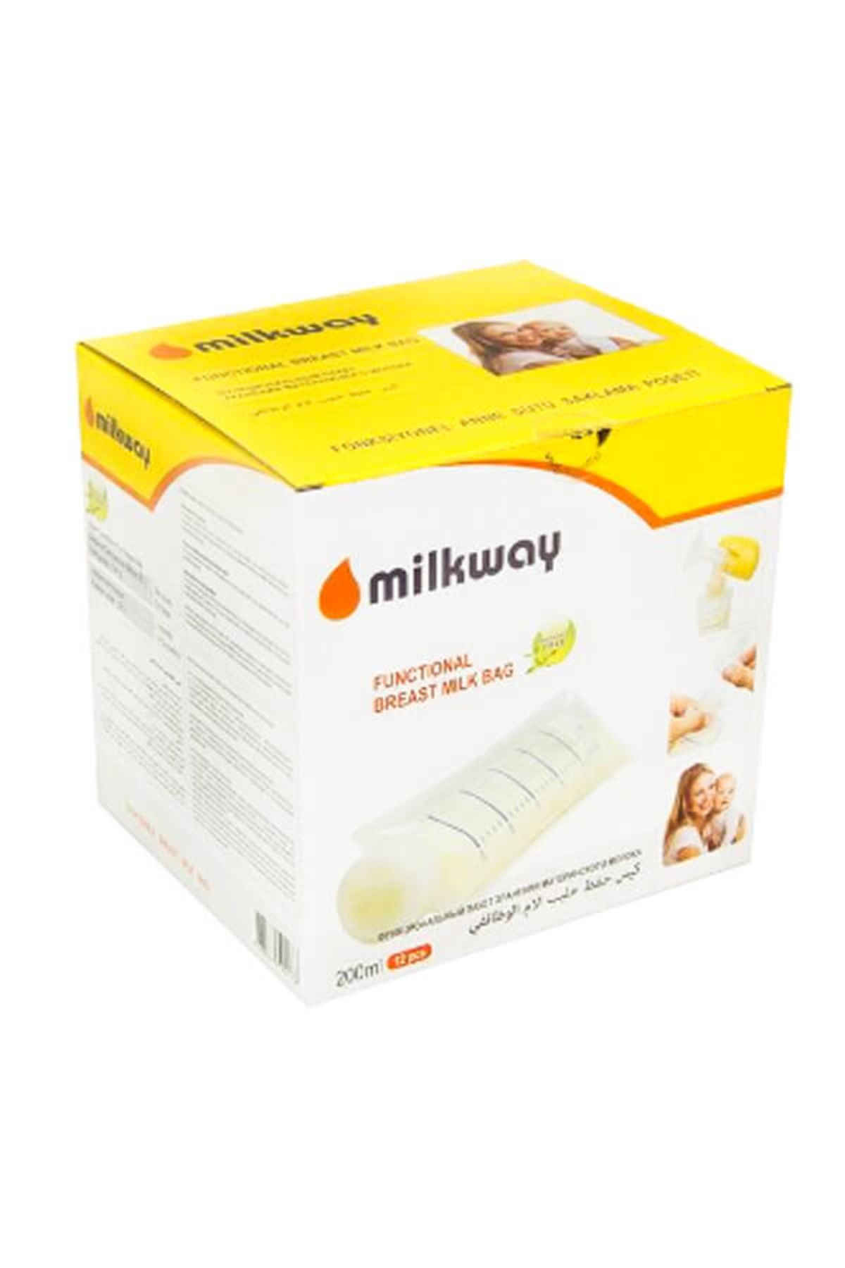 Milkway Fonksiyonel Süt Saklama Poşeti 12 Li