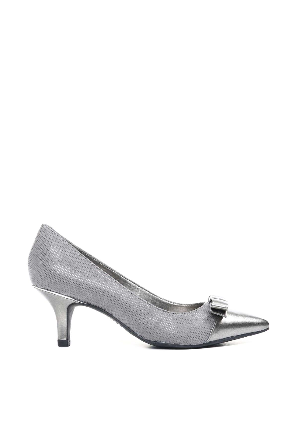 ANNE KLEİN Gümüş Gri Kadın Topuklu Ayakkabı 25020345-GI1