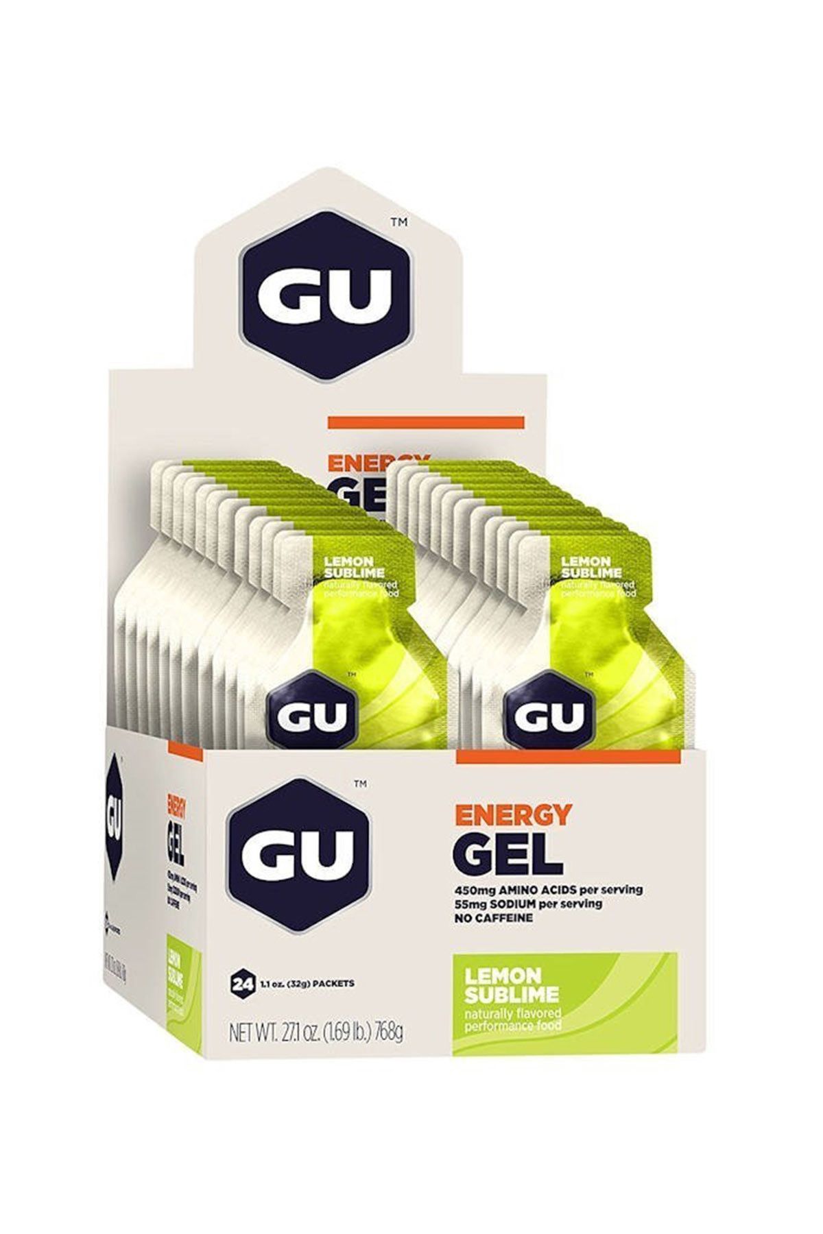 Gu Energy Gel 32 g 24 Adet -Limon 769493200099