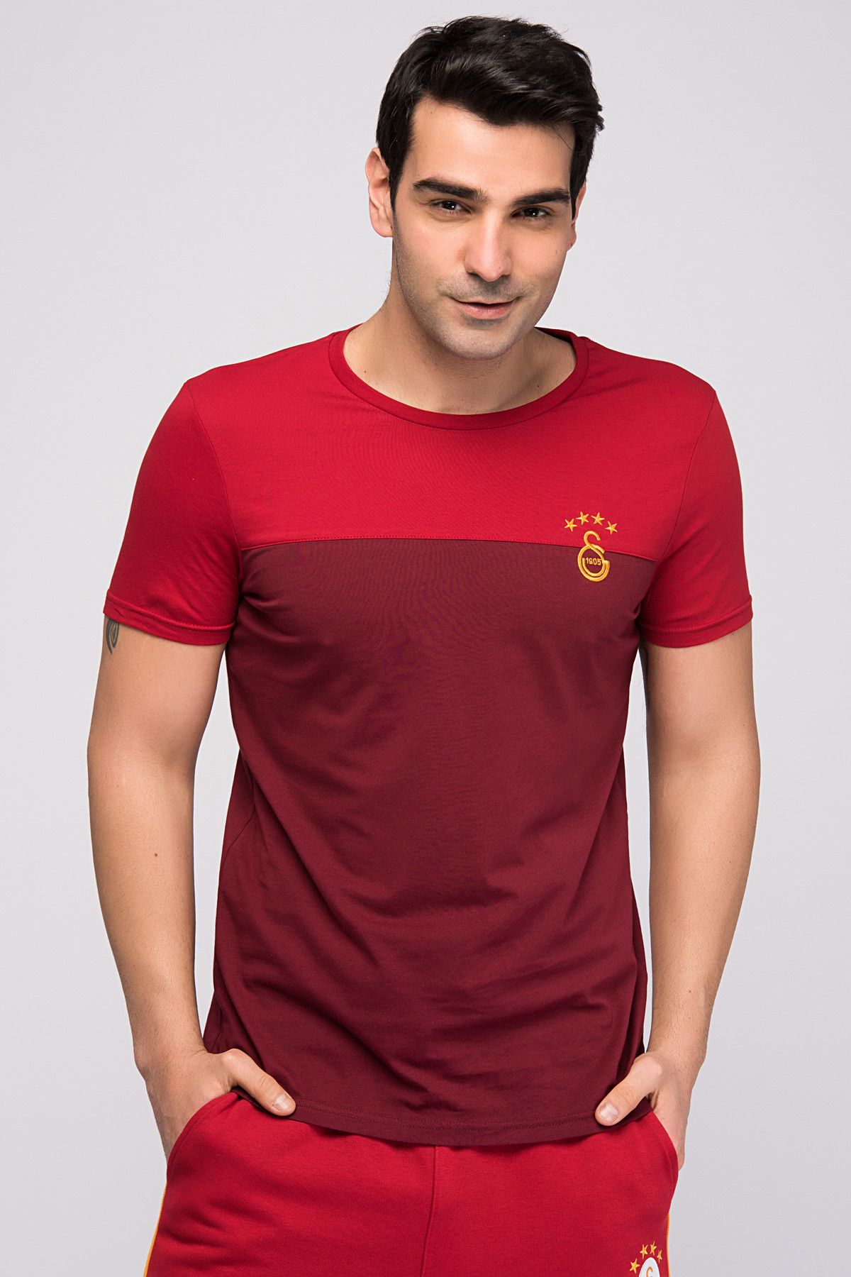 Galatasaray Galatasaray Kırmızı Erkek T-Shirt K023-E85618