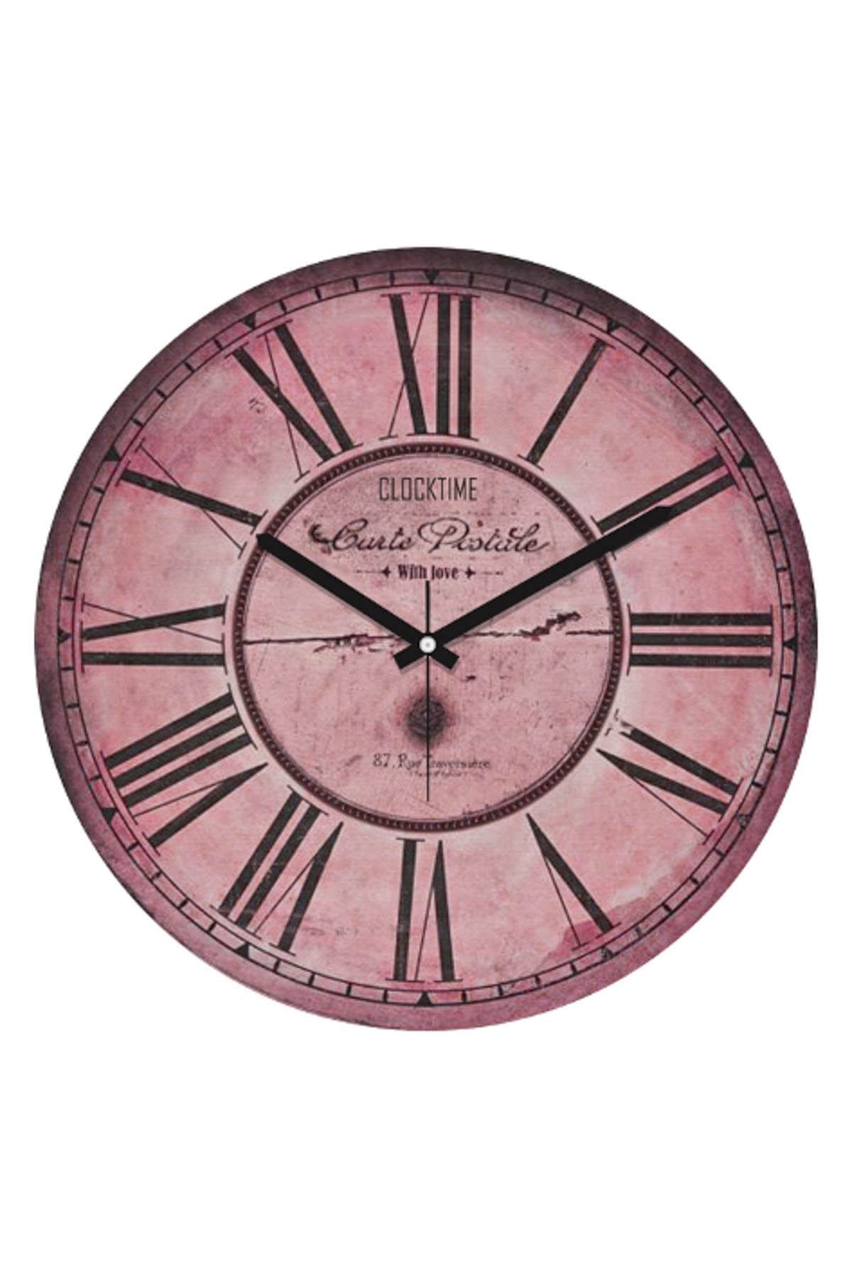 Clocktime By Cadran Clocktime By 30x30 Cm MDF Duvar Saati CTM111