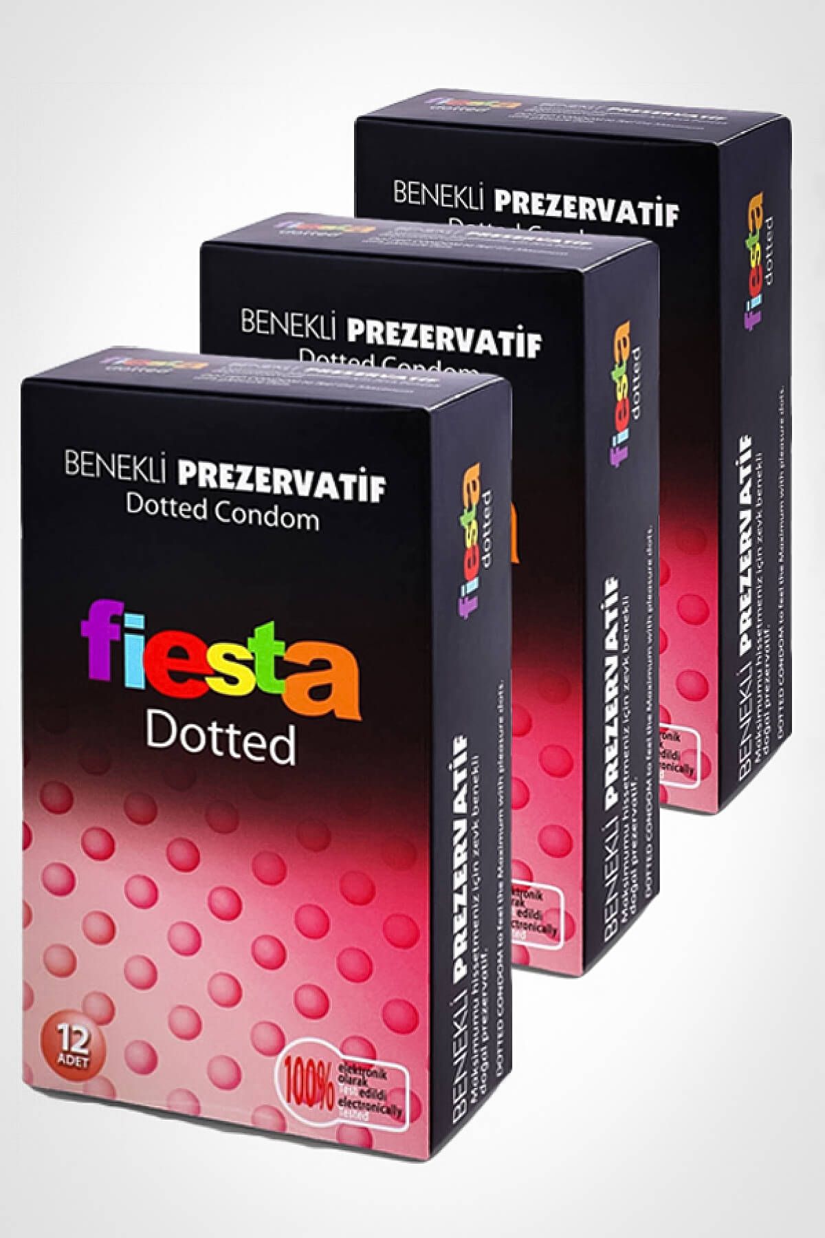 Fiesta Dotted Prezervatif Benekli 36 Adet Condom