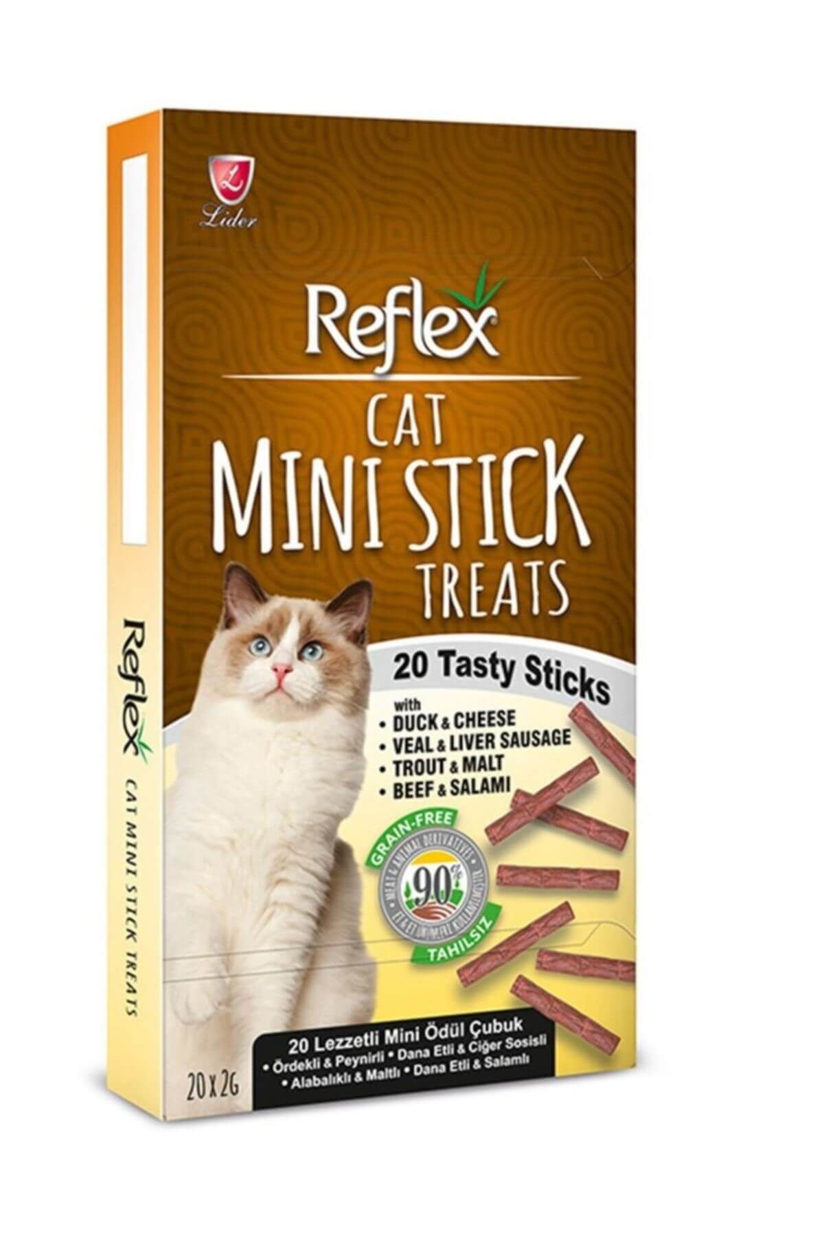 Reflex Mini Stick Tahılsız Kedi Ödül Çubukları 20x2 Gr