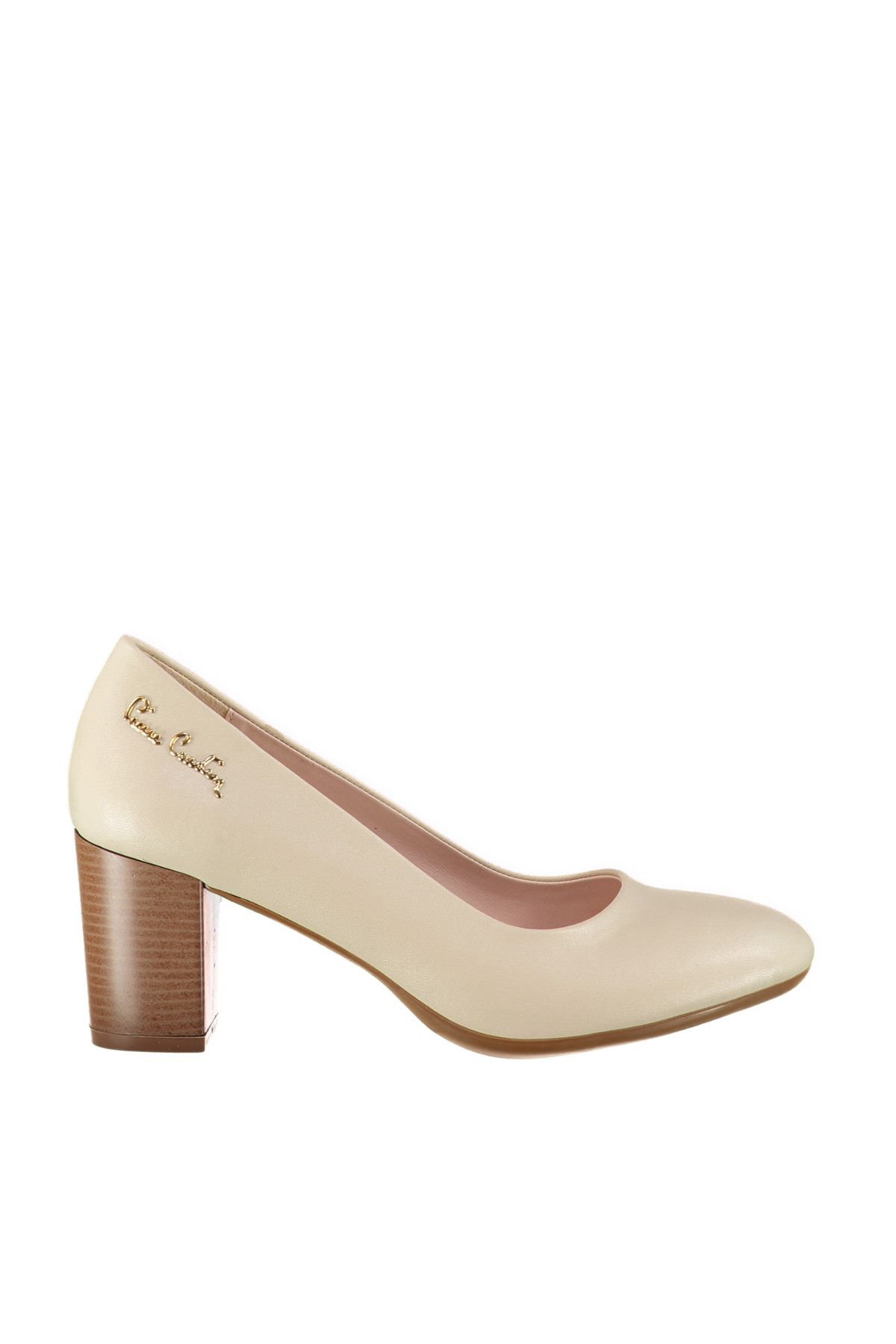 Pierre Cardin Bej Kadın Klasik Topuklu Ayakkabı 71059