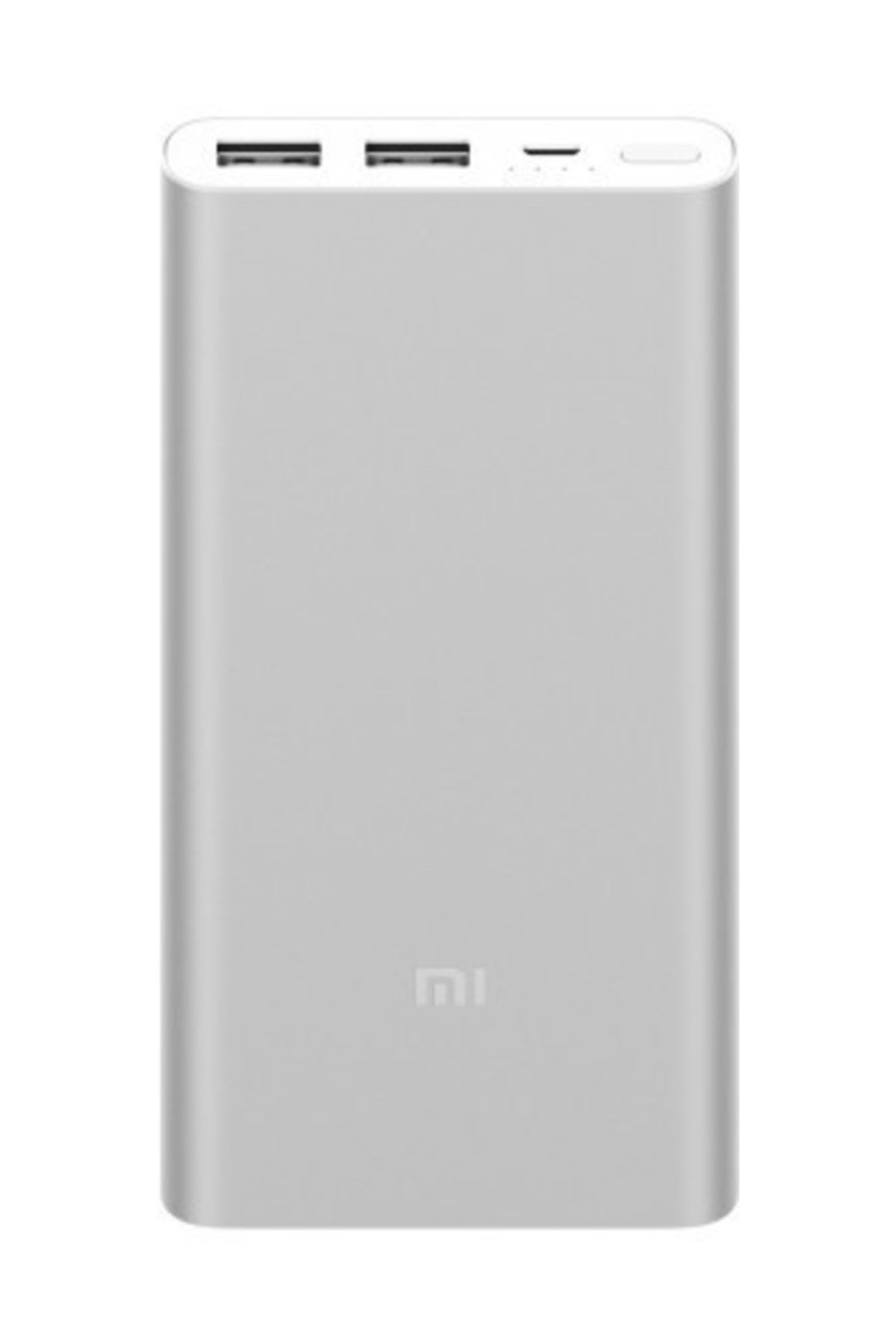 Xiaomi 10000 mAh (Versiyon 3) Taşınabilir Şarj Cihazı Gümüş (İnce ve Hafif Kasa)