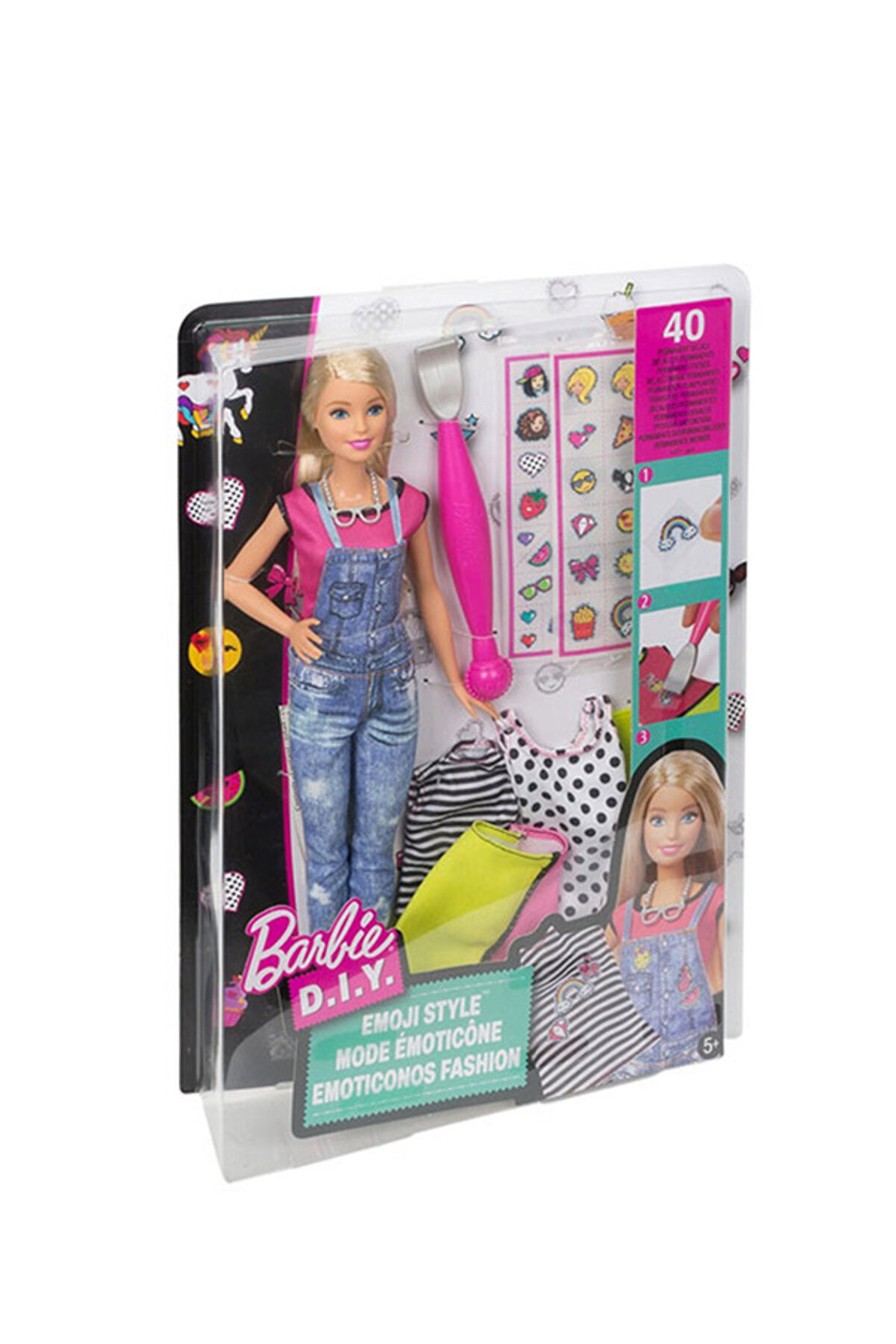 Barbie Ve Emojili Kıyafet Tasarımları Dyn92-Dyn93 U264921 /