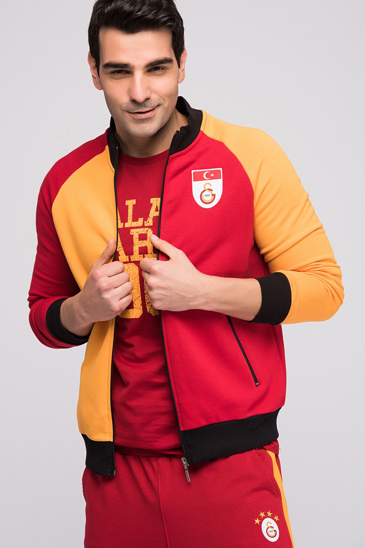 Galatasaray Galatasaray Parçalı Erkek Sweatshirt K023-E85653