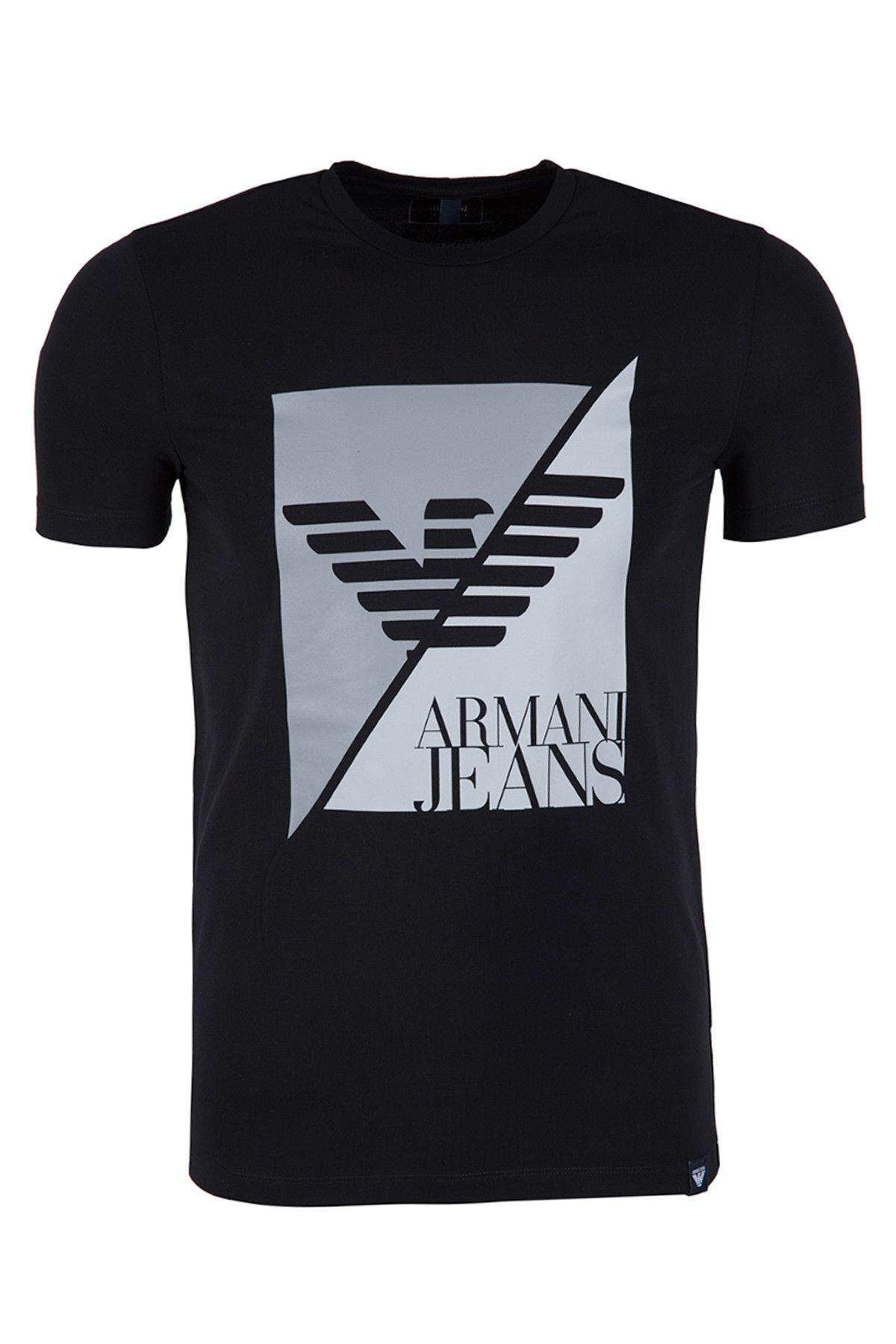 Armani Jeans Siyah Erkek T-Shirt 6Y6T11 6J0Az 1200