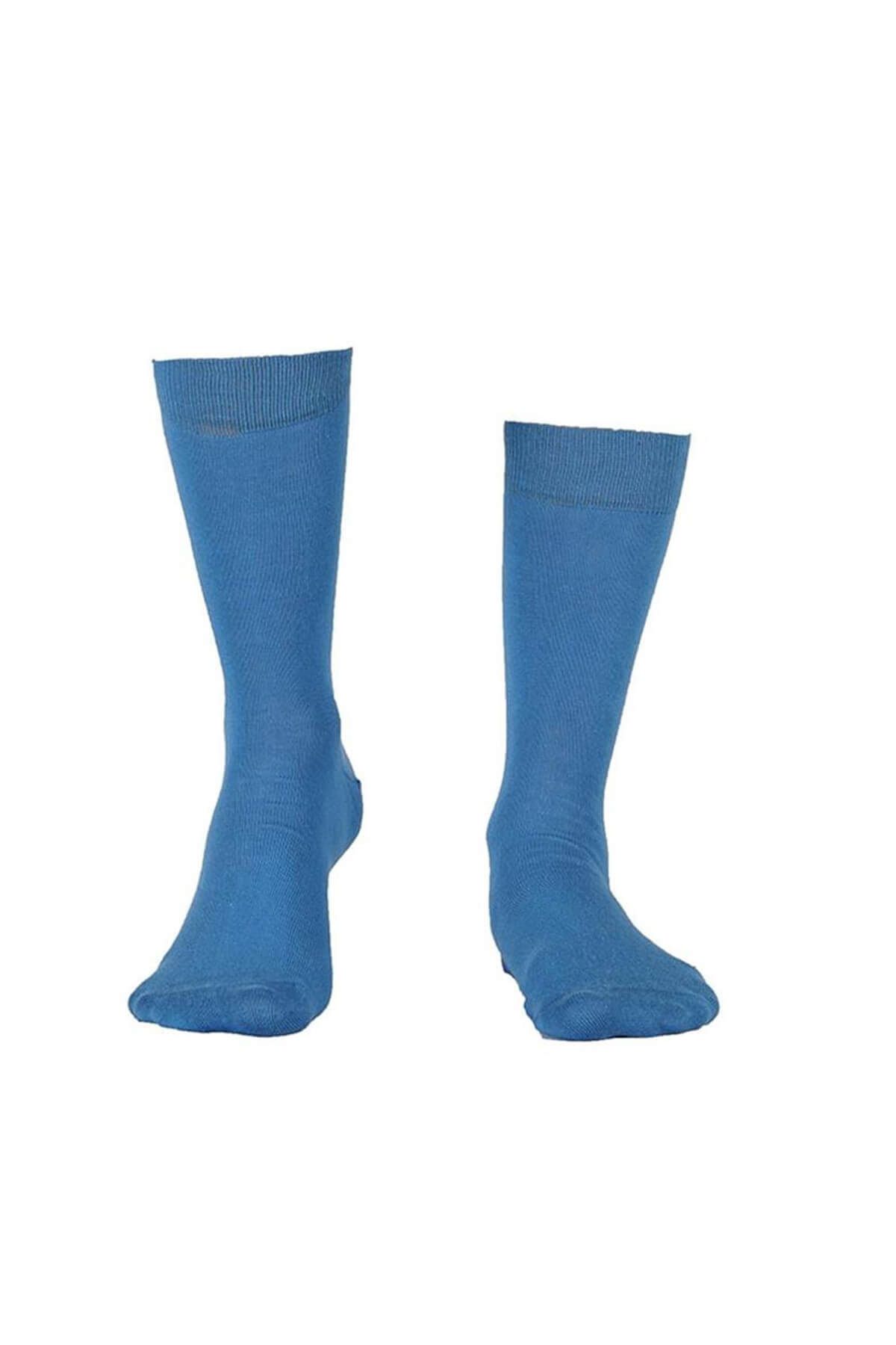 Özgür Çoraplar Havacı Mavi Erkek Çorap
