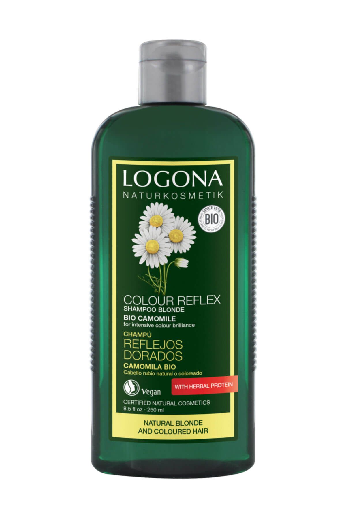 Logona Boya Bakım Şampuanı - Papatya Özlü - Sarı Saçlar İçin 250 ml