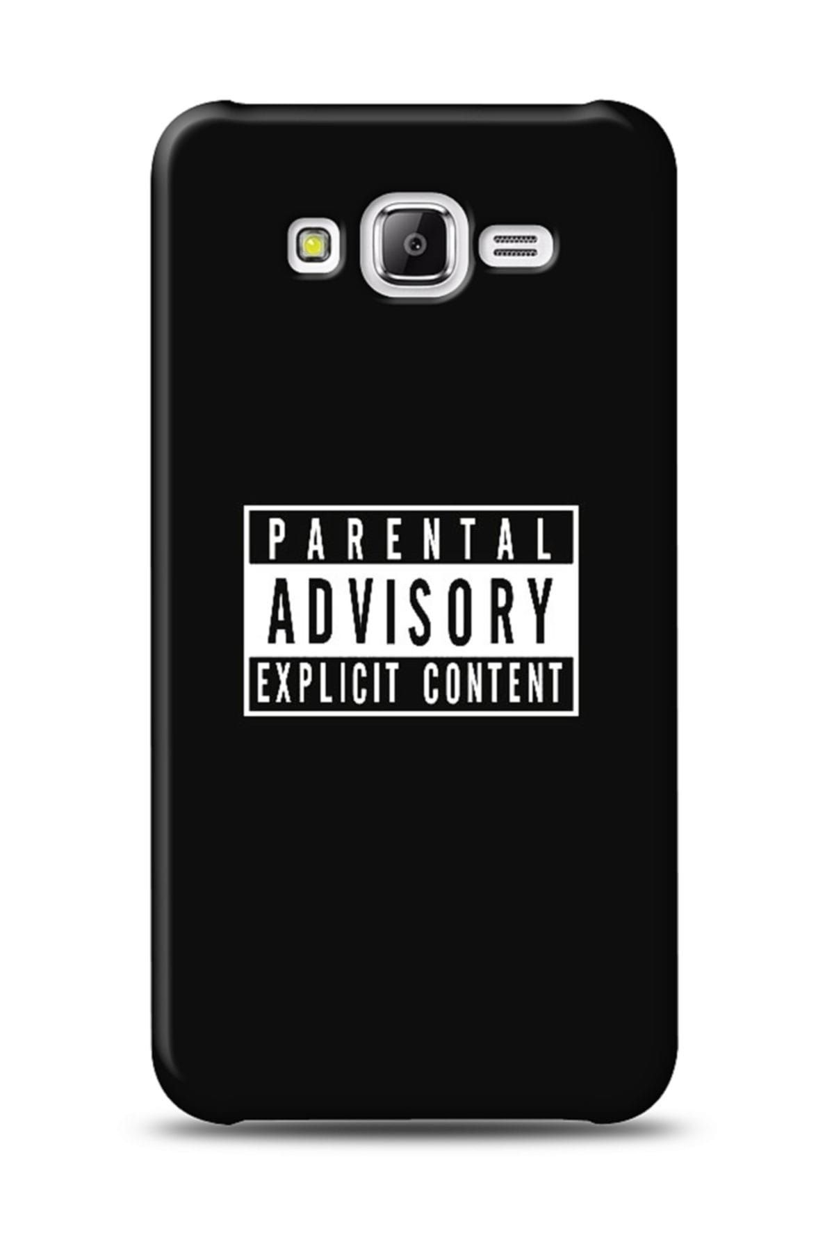 Eiroo Samsung Galaxy J5 Parental Advisory Kılıf