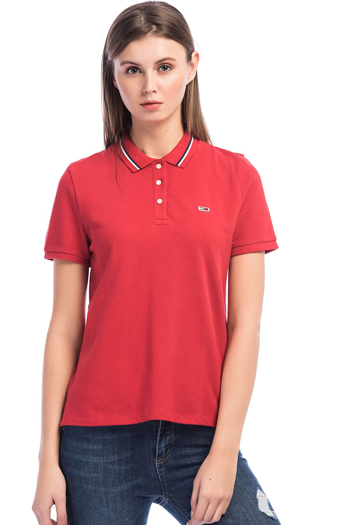 Tommy Hilfiger Kadın Classıcs Polo Yaka T-shirt DW0DW04512
