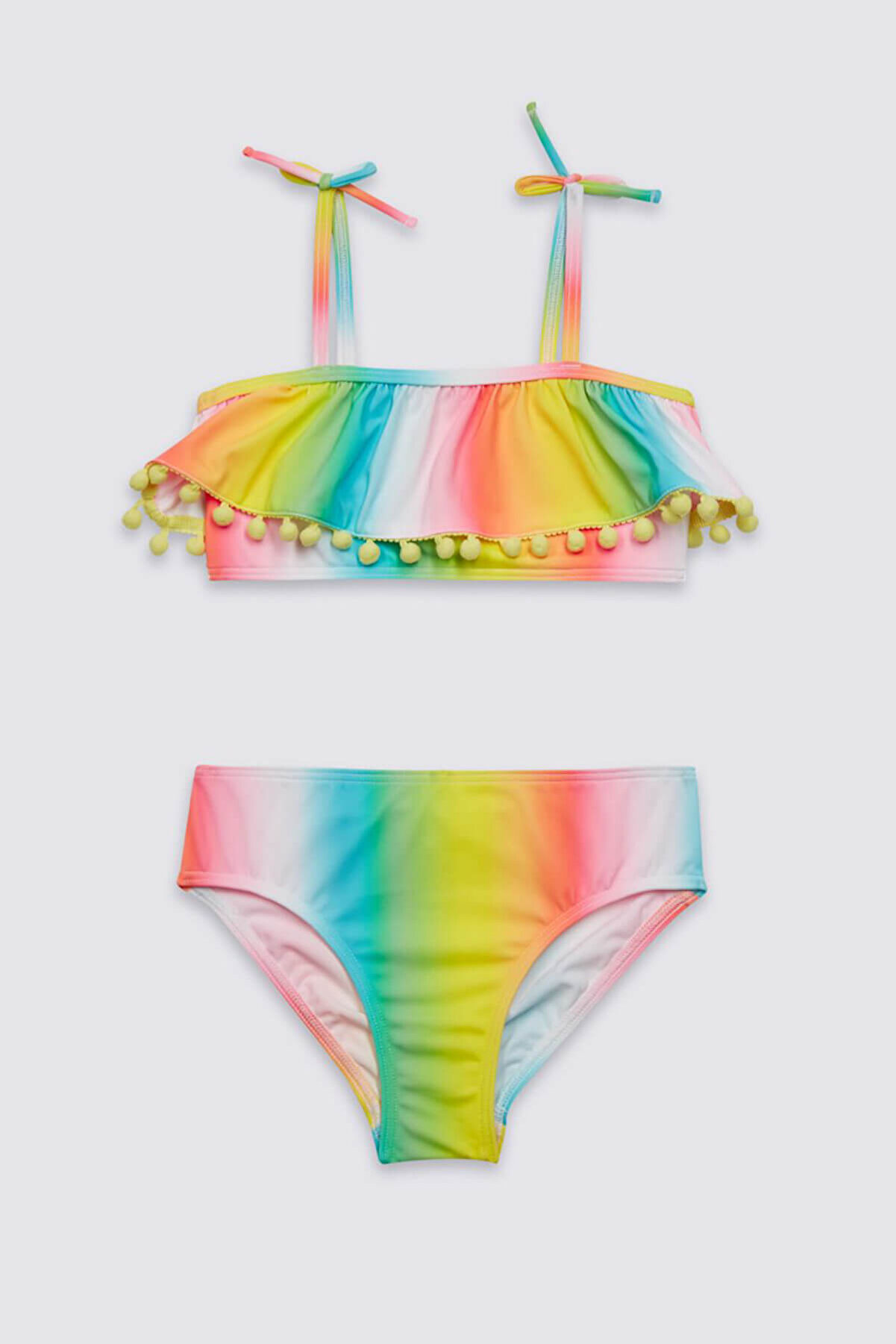 Marks & Spencer Multi Renk Kız Çocuk Bikini Takım