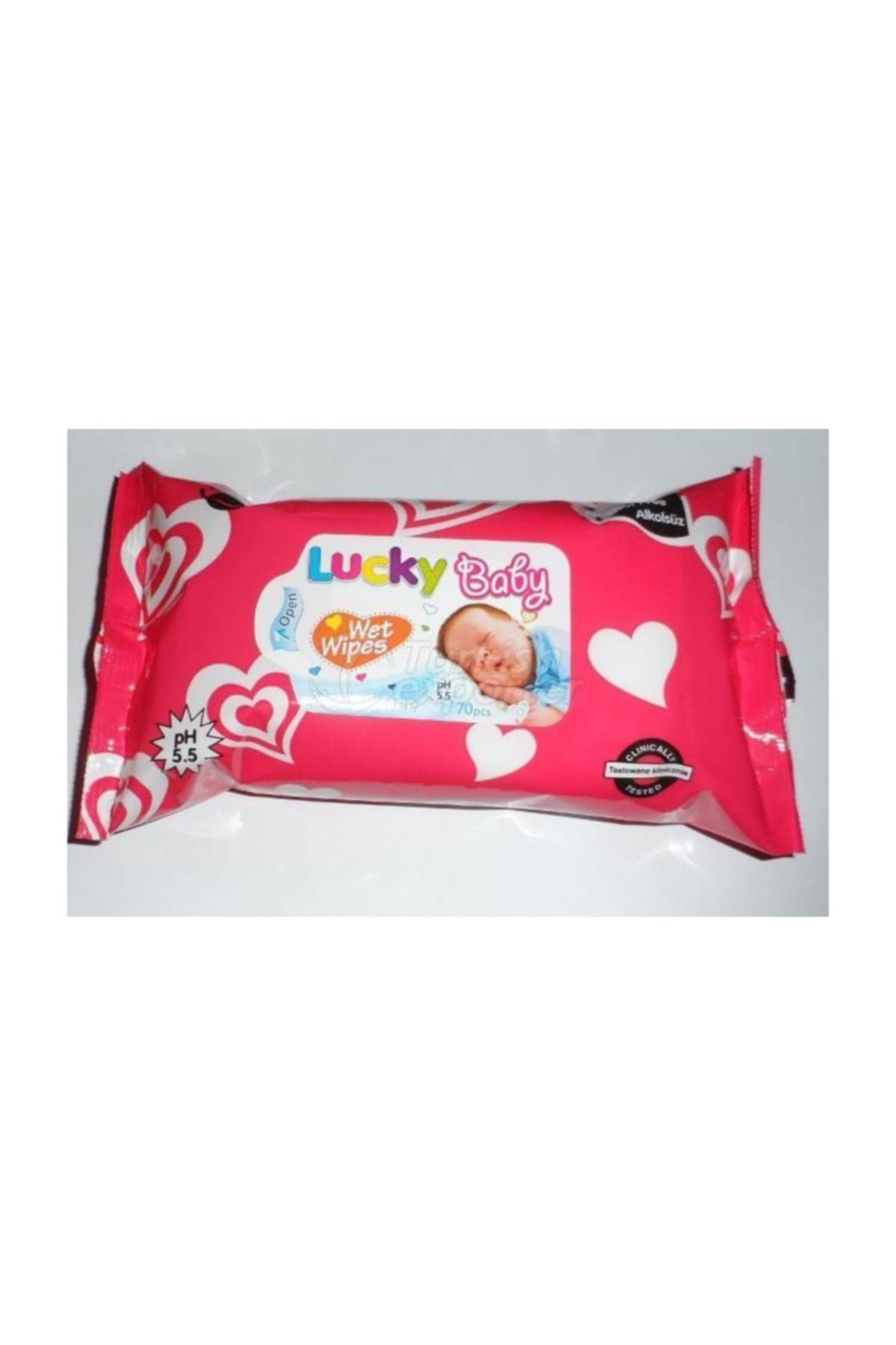 Luck Baby Lucky Baby Islak Havlu Kapaklı ( 60'lı 24 Paket )