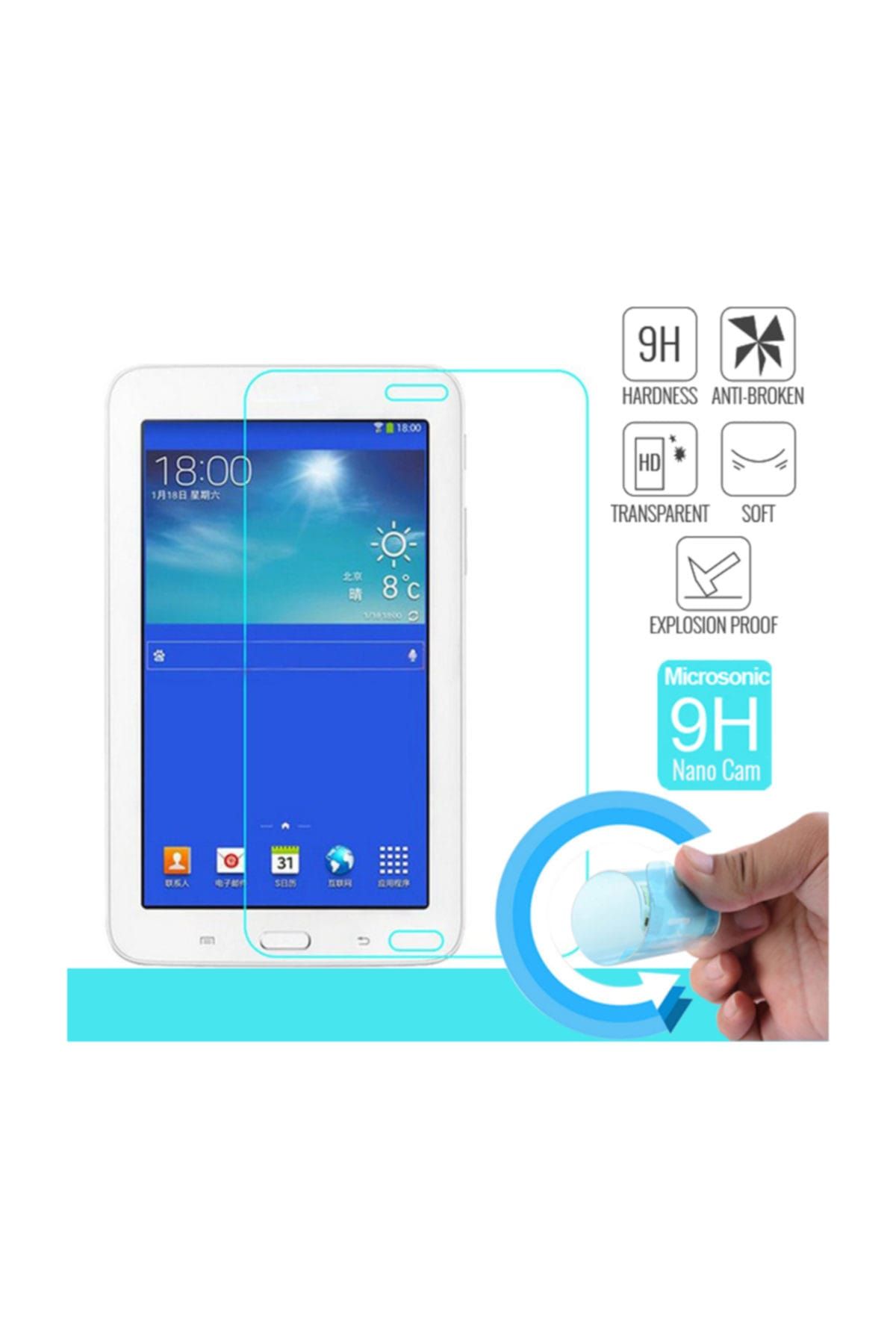 Microsonic Samsung Galaxy Tab 3 lite 7.0 T110 Nano Cam Ekran koruyucu Kırılmaz film