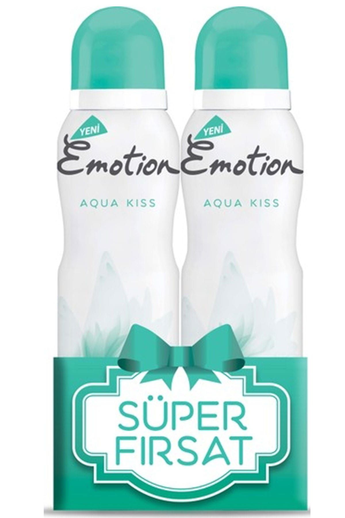 Emotion Women Aqua Kiss Deodorant 150 Ml 2'li Paket