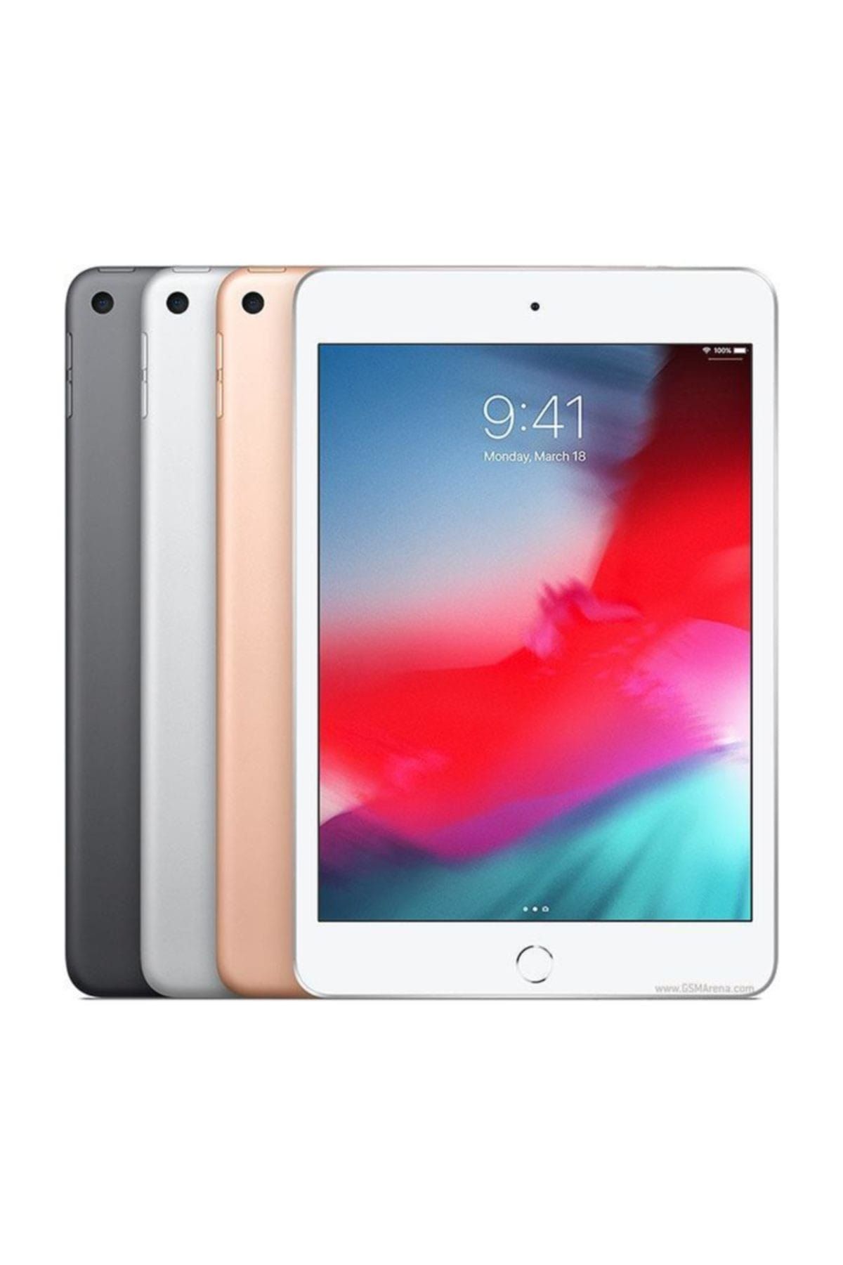 Apple iPad Mini 64 GB 7.9" Wi-Fi+Cellular Gümüş Tablet (Apple Türkiye Garantili)