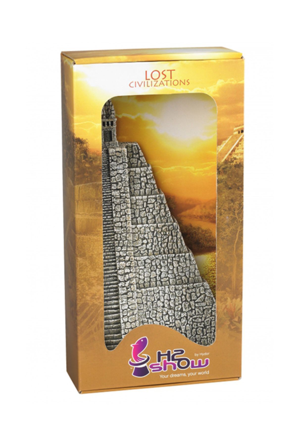 Hydor H2Show Aztek Piramidi Akvaryum Dekoru