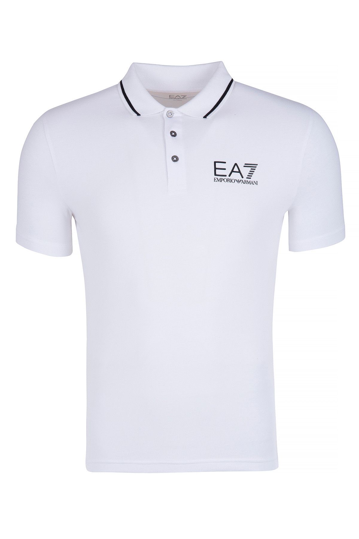 EA7 Beyaz Erkek T-Shirt 6Ypf51 Pj03Z 1100