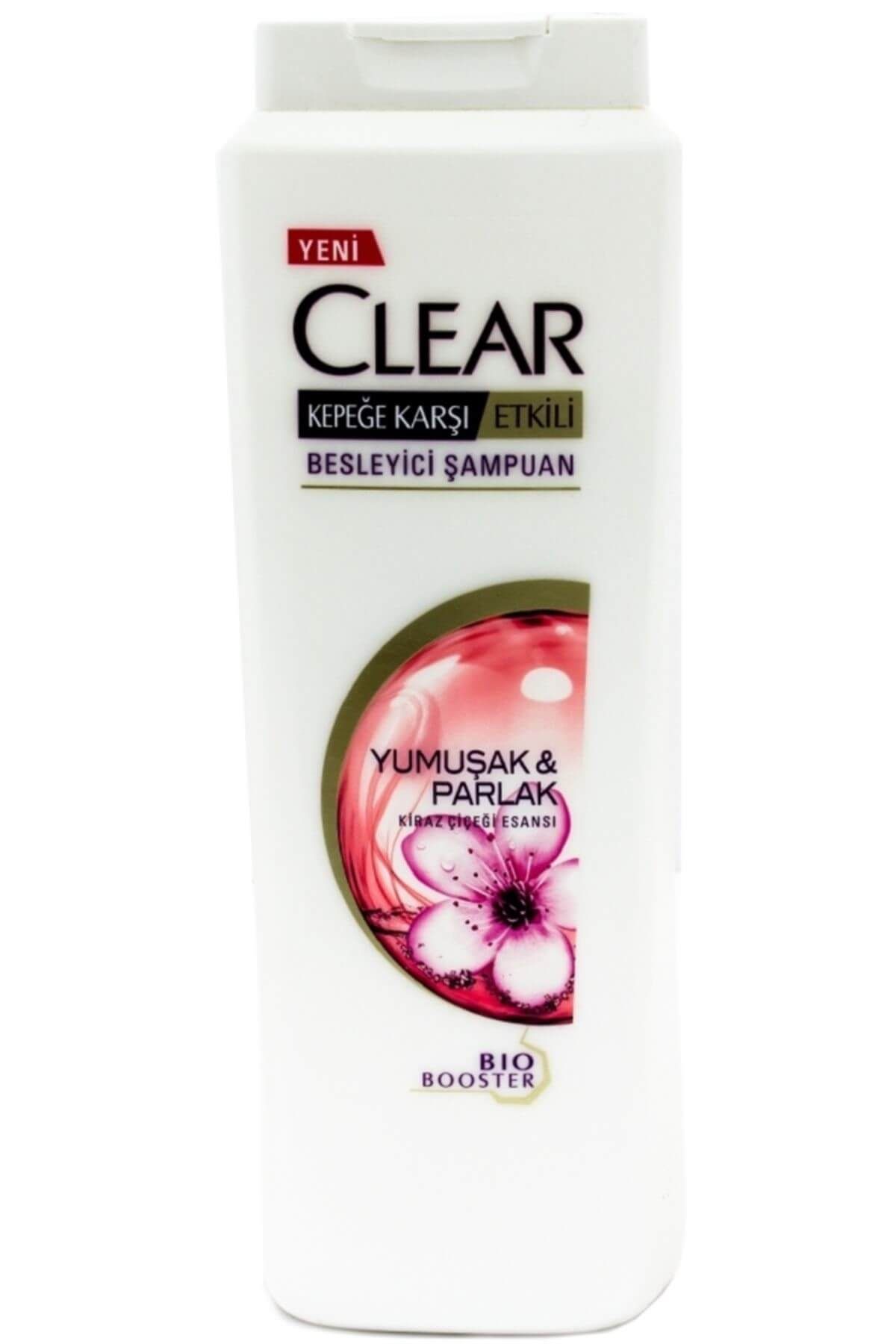 Clear Kadınlara Özel Şampuan - Yumuşak Parlak Kiraz Çiçeği 550 ml