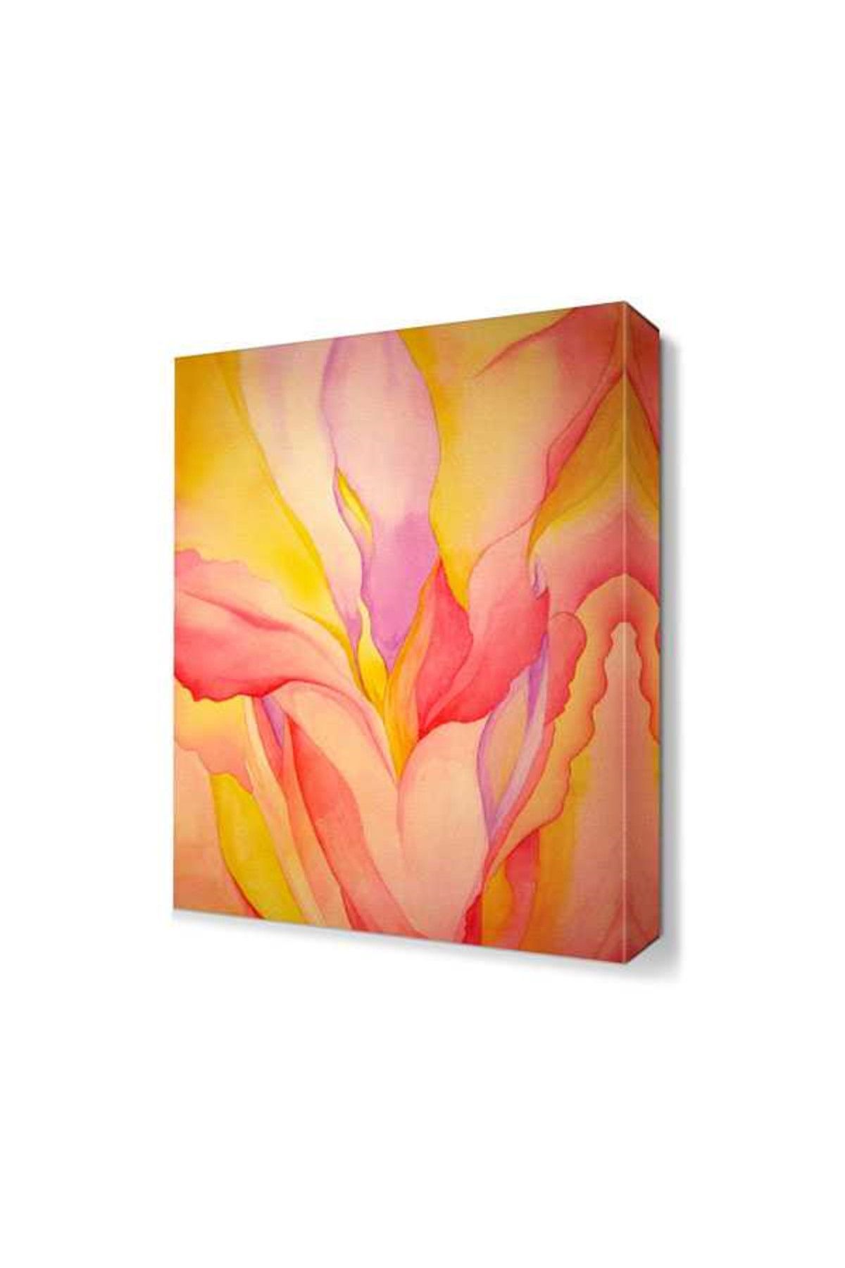 Dekor Sevgisi Renkli Çiçek Canvas Tablo  60x40 DTC14530804