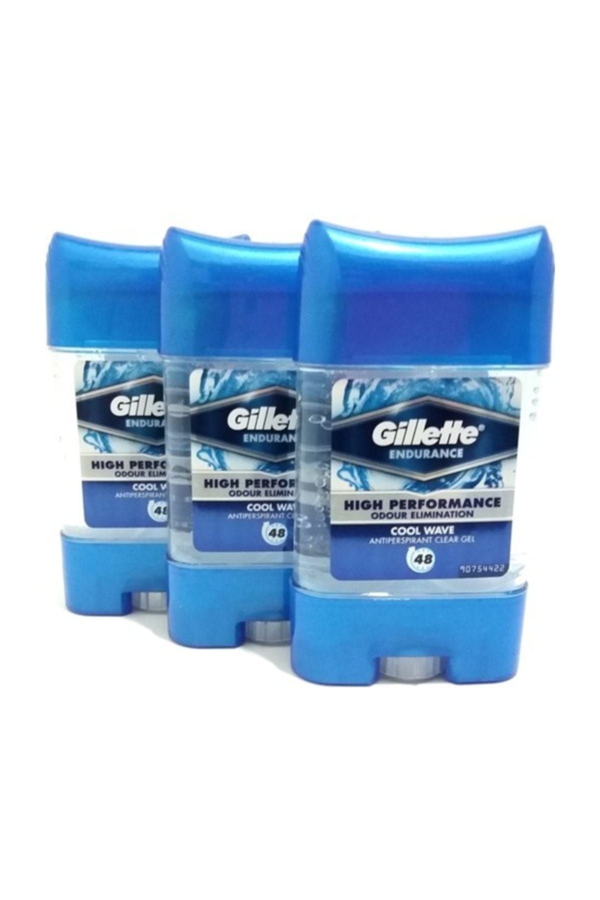 Gillette Cool Wave Clear gel 70 ml 3Lü Eko Set