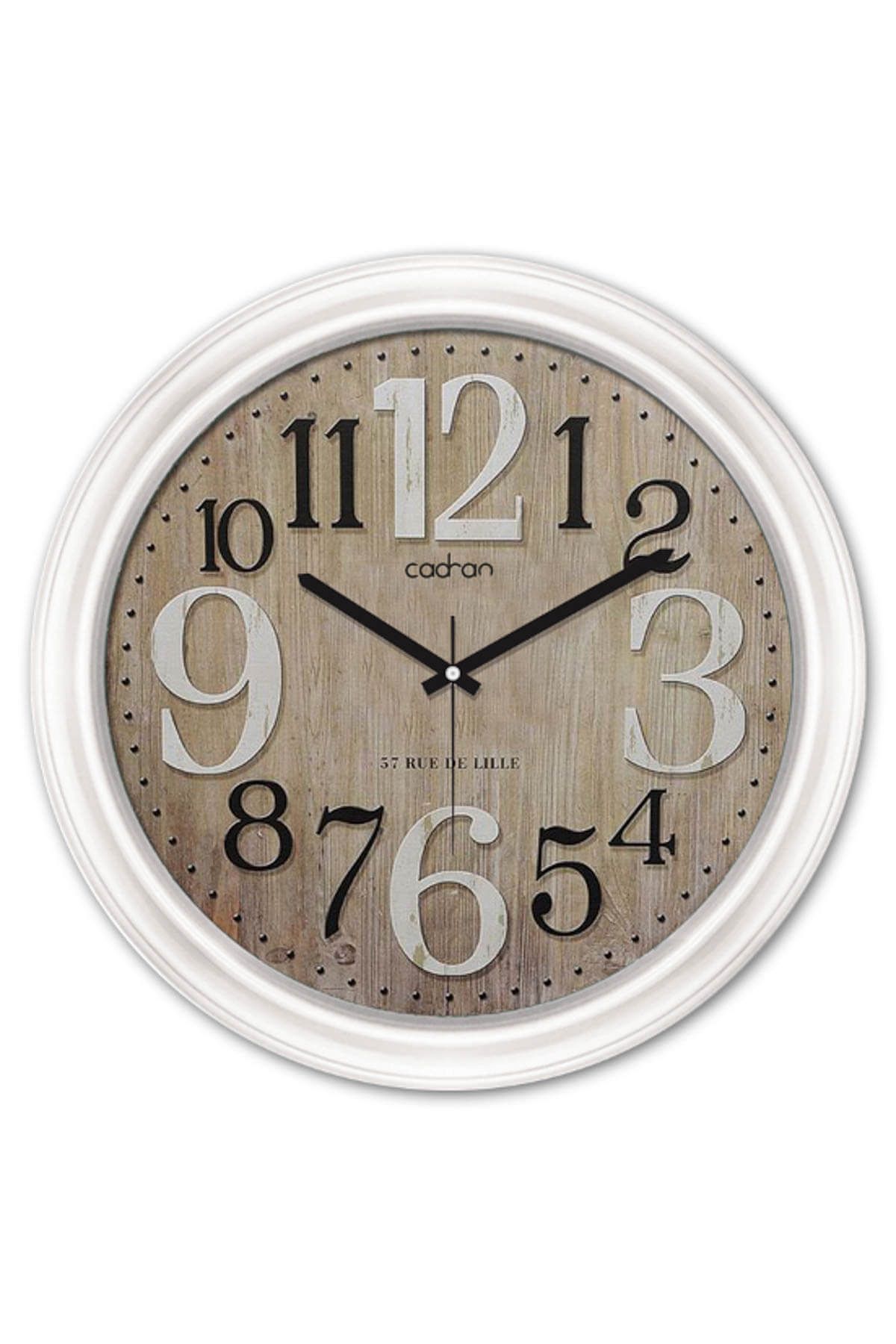 Cadran Fashion Clock Dekoratif Camlı Duvar Saati CDR069