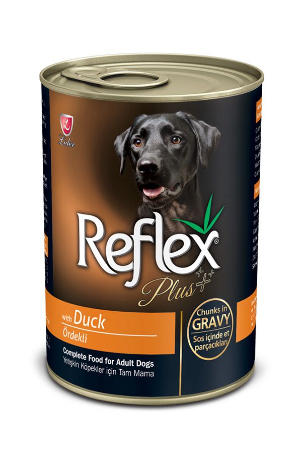Reflex Ördekli Köpek Soslu Et Parçacıklı Konserve 400 Gr