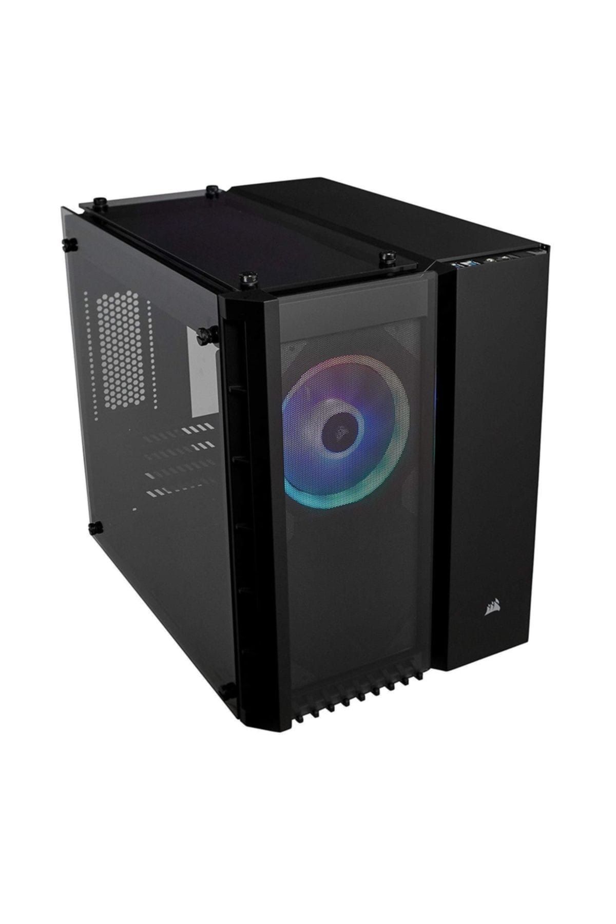 Corsair Crystal 280X RGB Temperli Cam mATX Siyah Bilgisayar Kasası