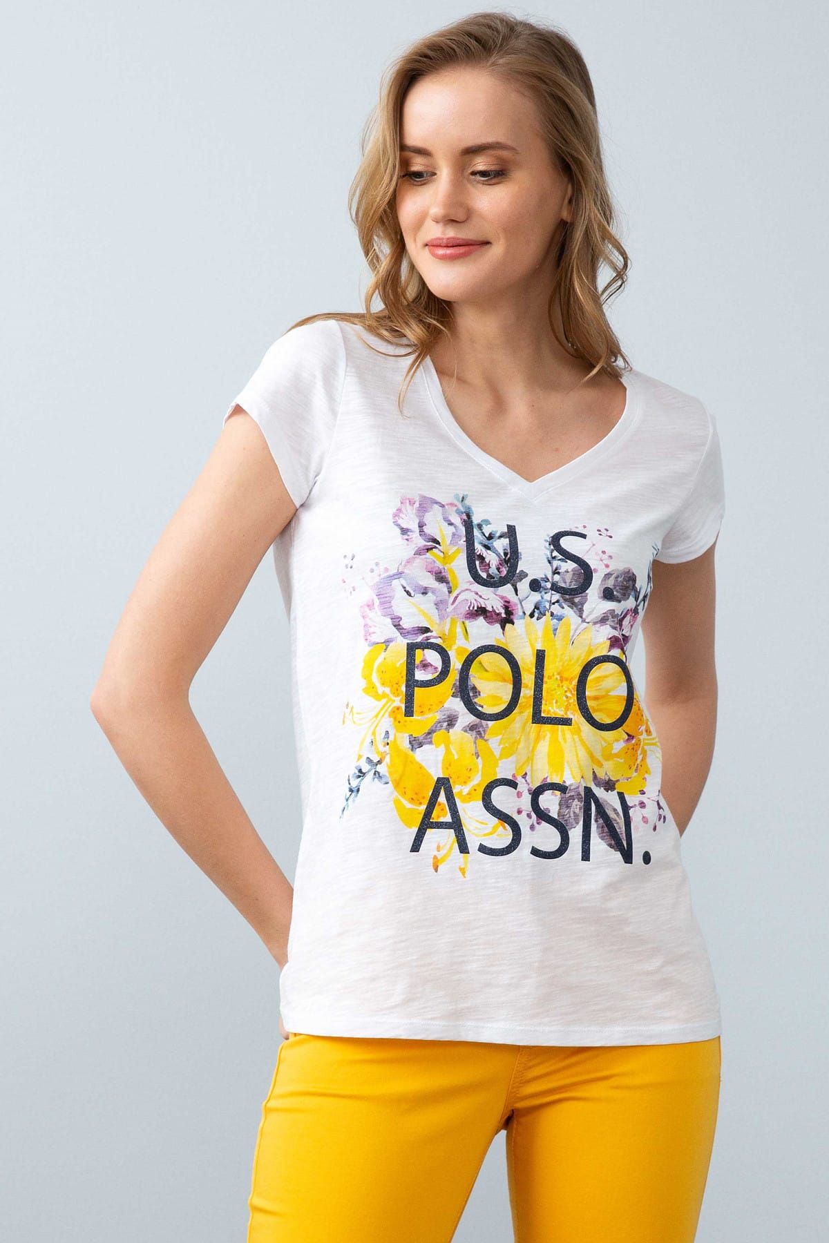 U.S. Polo Assn. Kadın T-Shirt G082GL011.000.794231