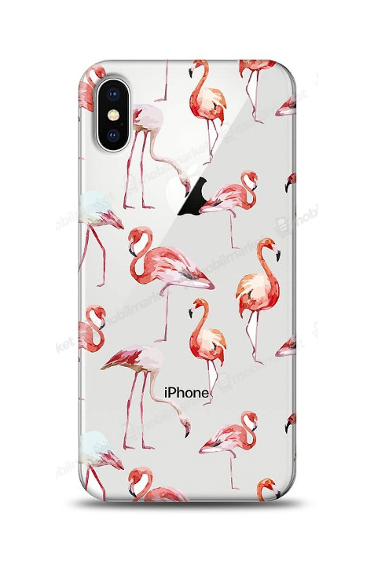Eiroo iPhone X Flamingo Kılıf