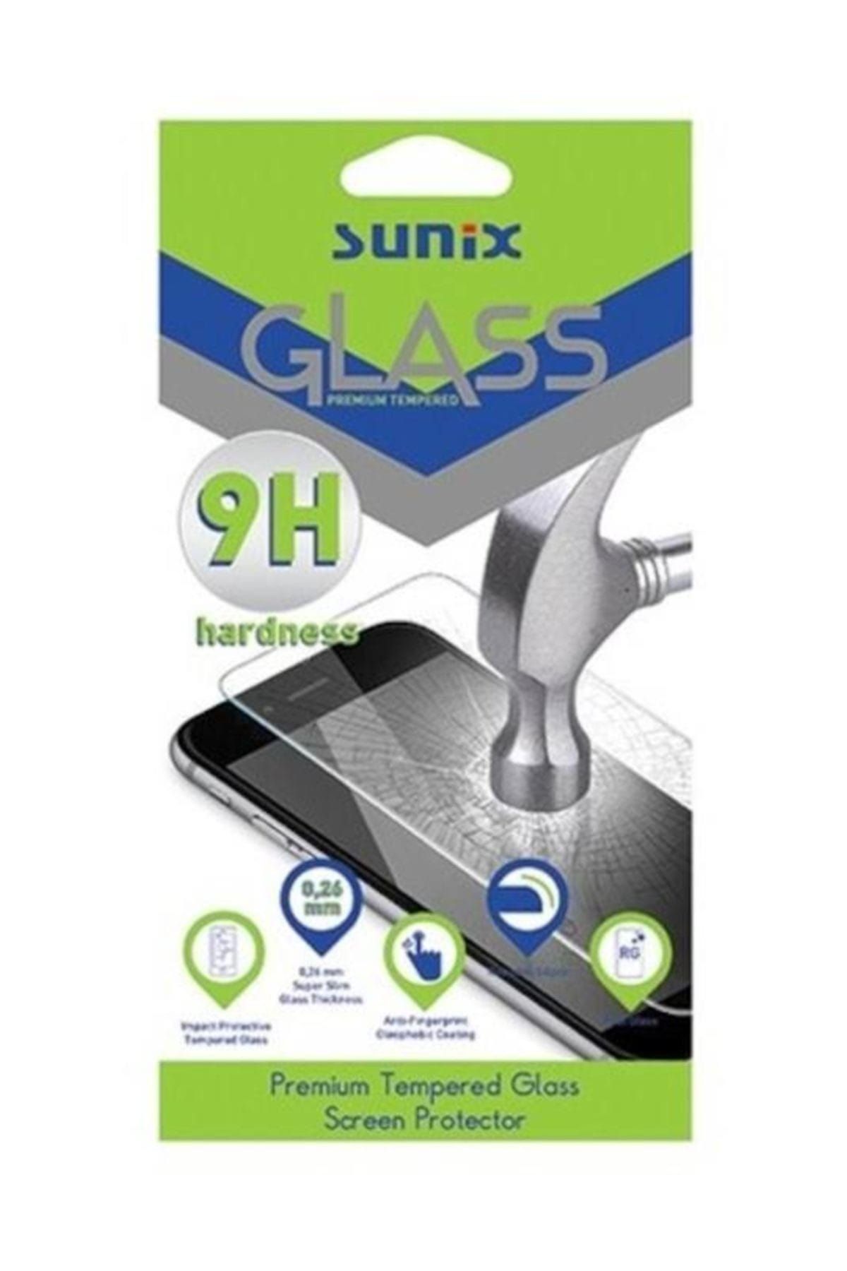 Sunix Alcatel Idol 5 Temperli Kırılmaz Cam Ekran Koruyucu Jelatin 3 Adet
