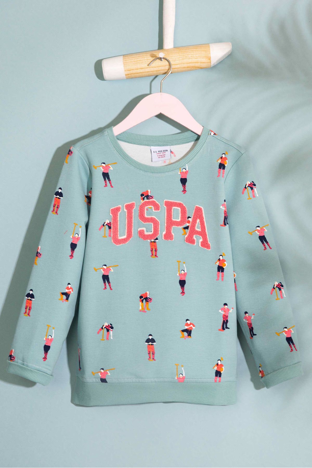 U.S. Polo Assn. Yesıl Kız Cocuk Sweatshirt