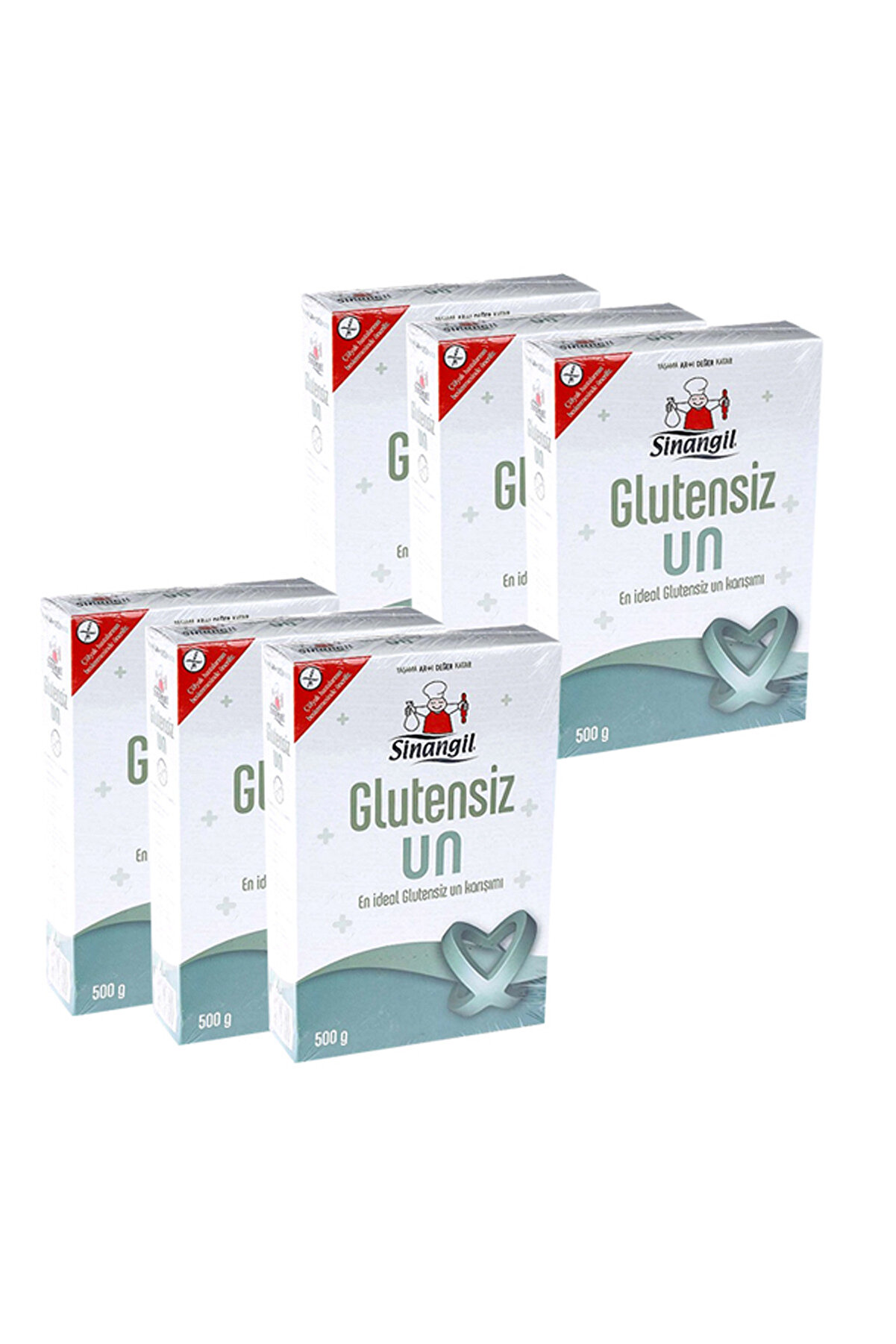 Sinangil Glutensiz Un 500 Gr x 6 Adet 7777777174036