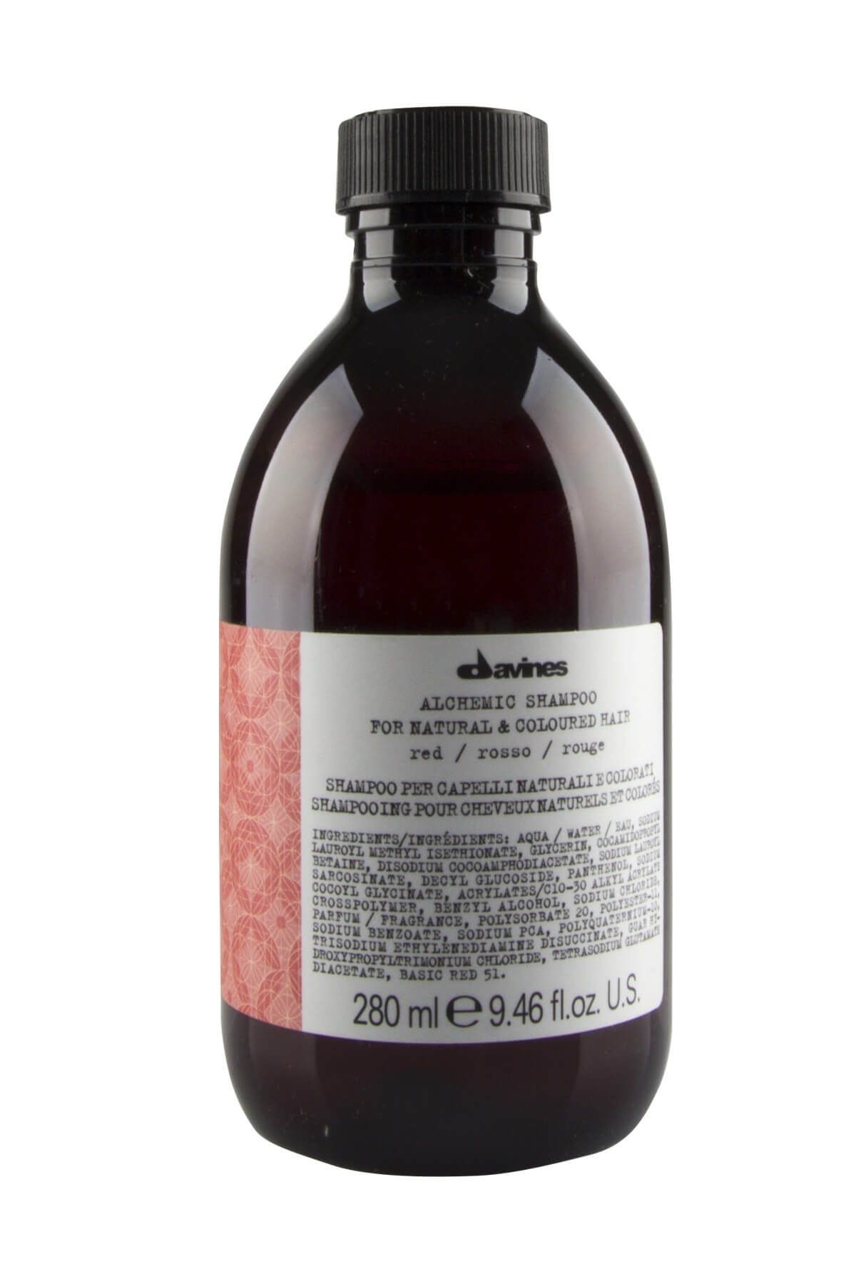 Davines Kızıl ve Kırmızı Saçlar için Şampuan - Alchemic Red 280 ml 8004608258995