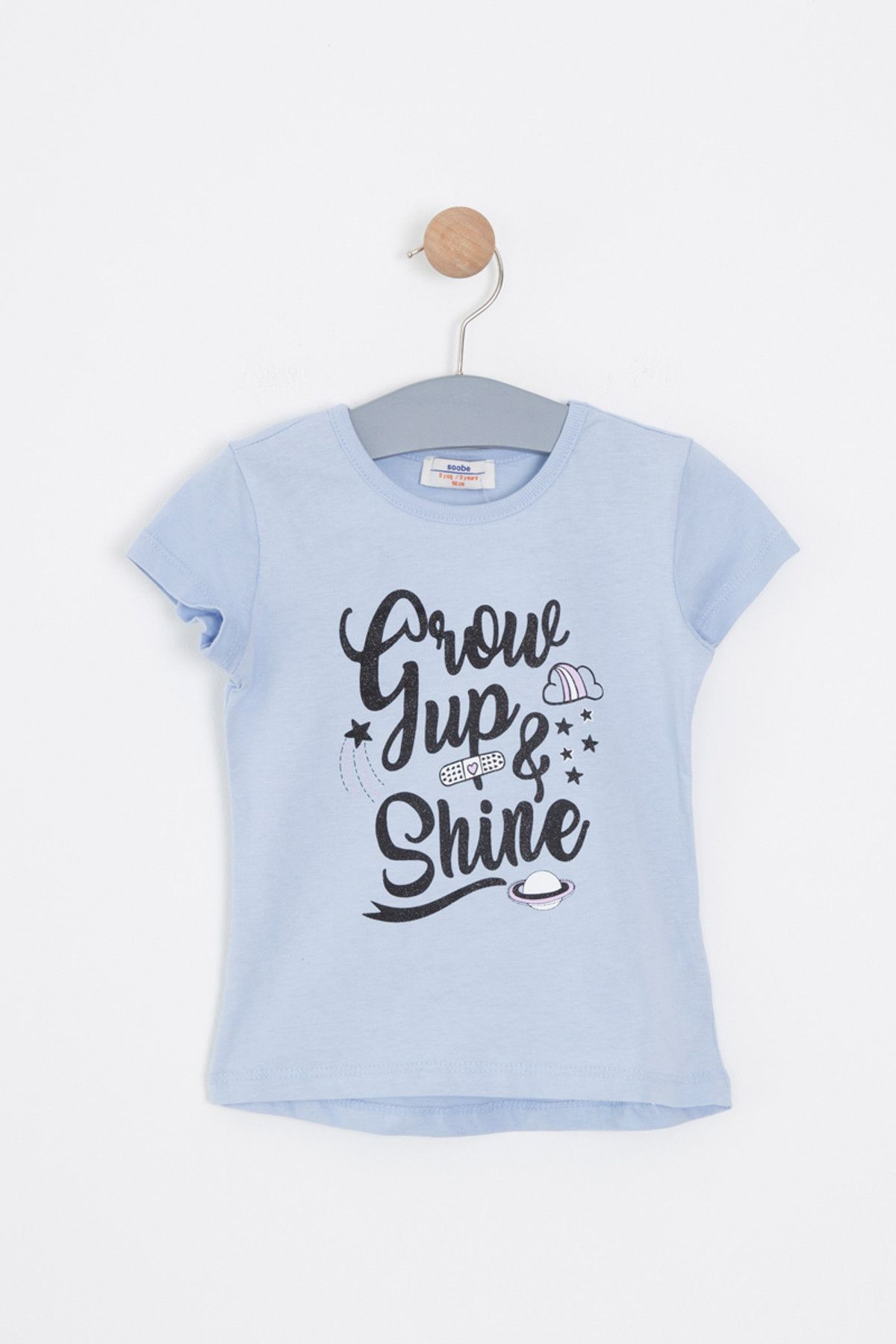 Soobe Mavi Kız Çocuk T-Shirt