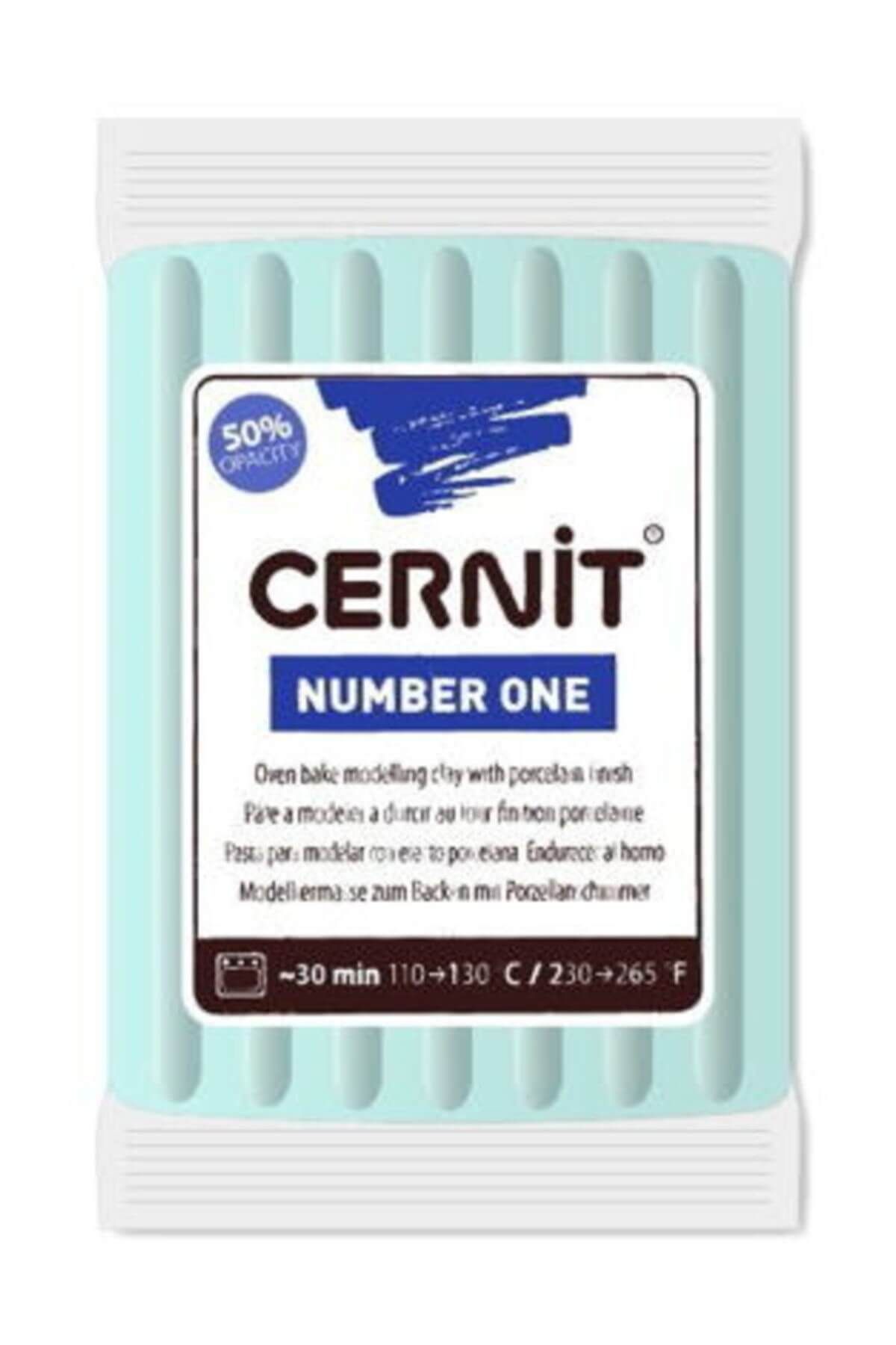 Cernit Number One Polimer Kil 640 Mint Green