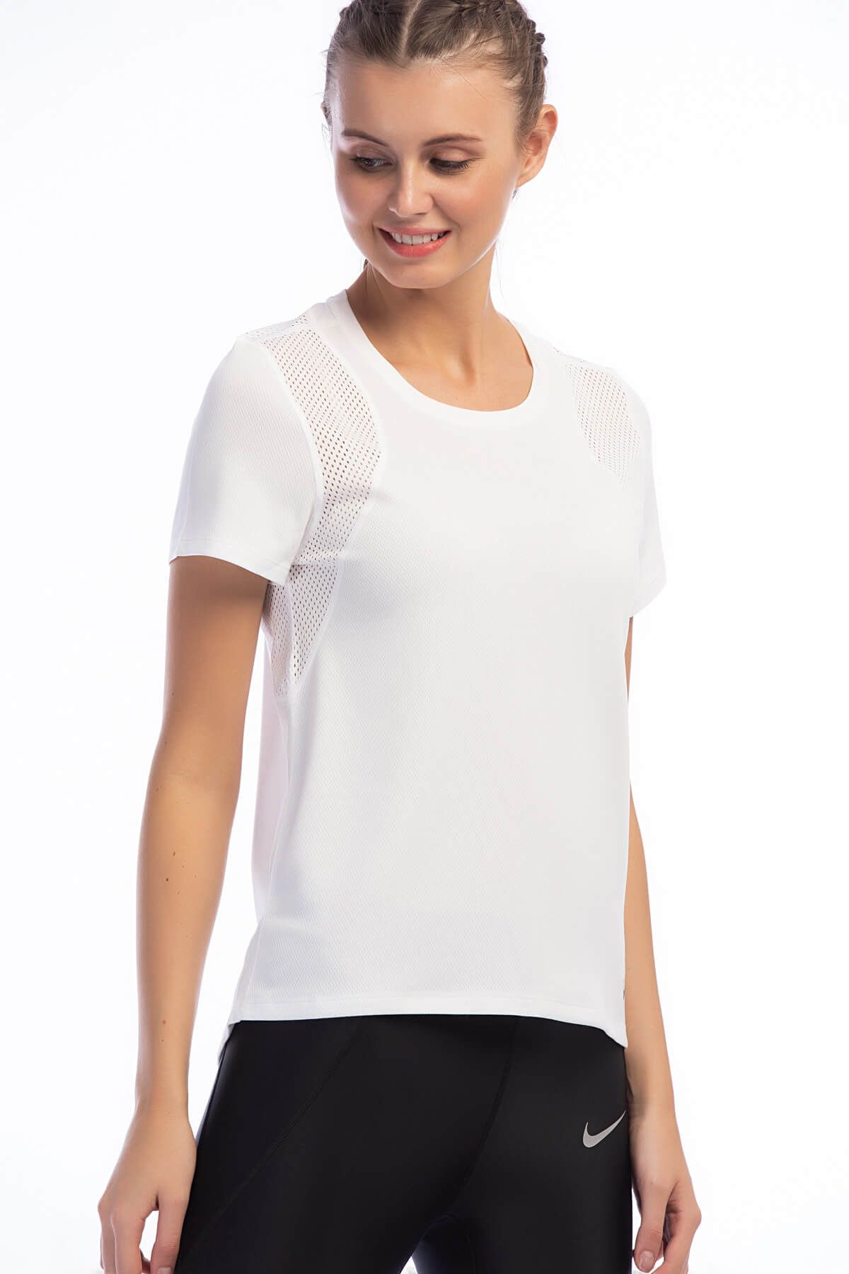 Nike Kadın T-shirt - Run Top Ss - 890353-100