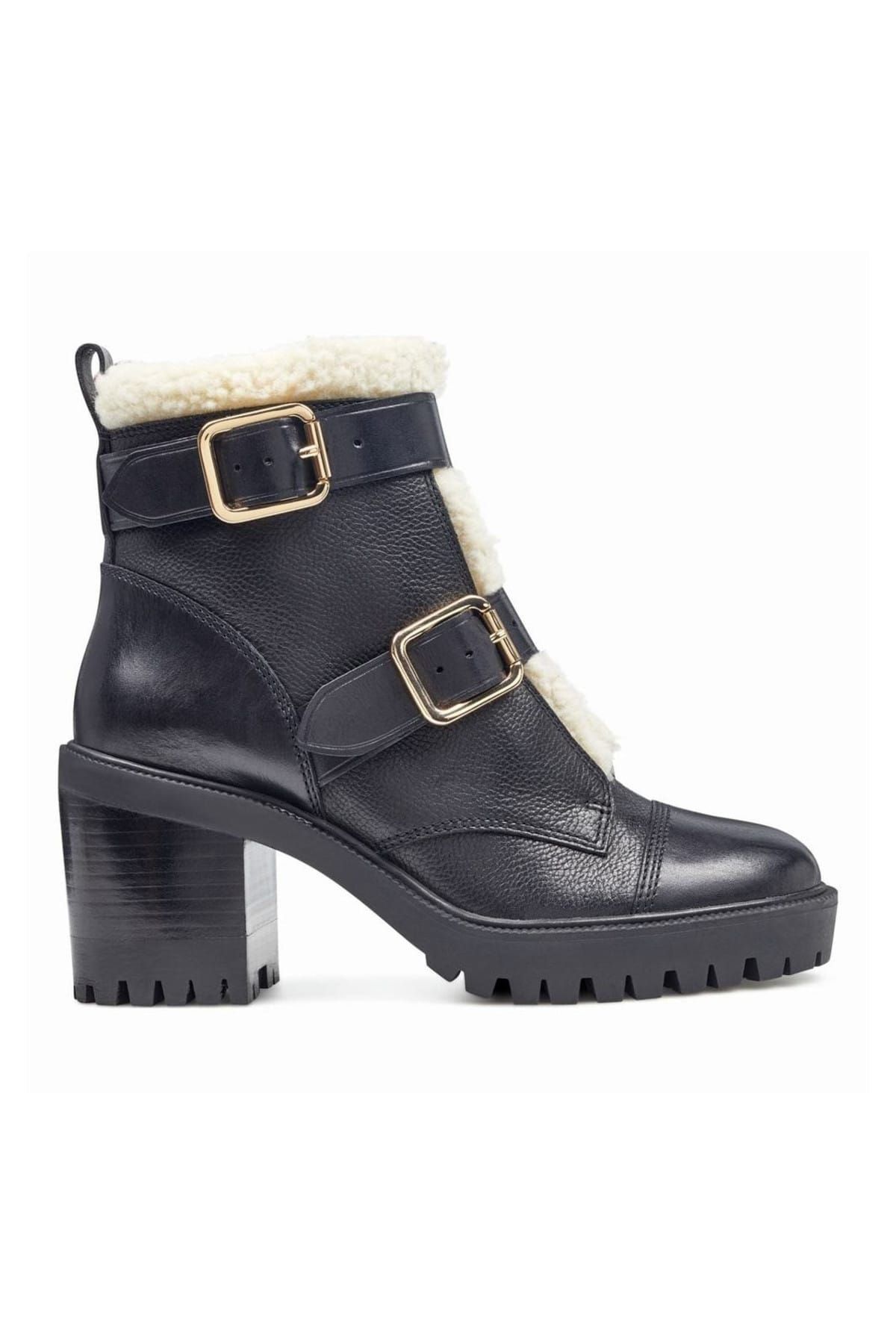 Nine West Hakiki Deri Siyah Kadın Bot & Bootie 108167