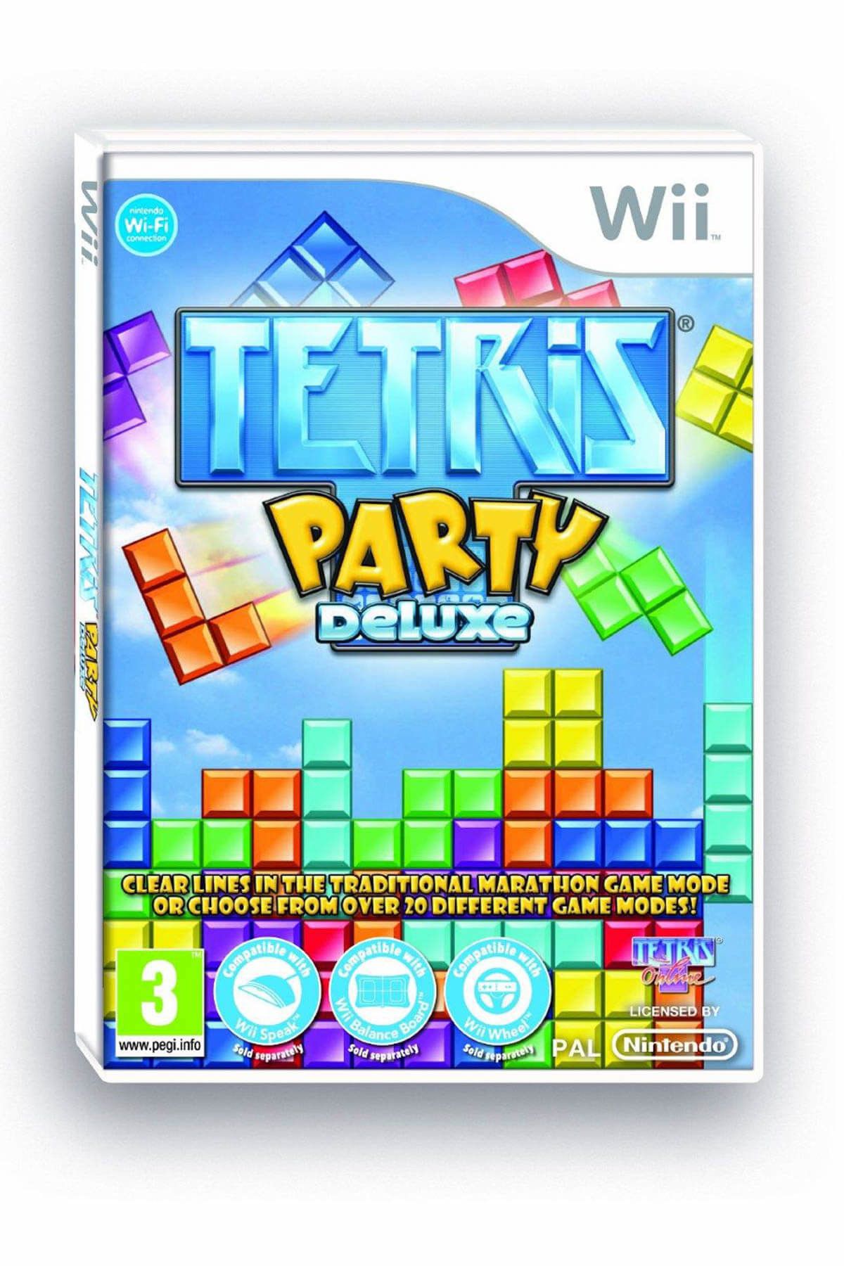 Nintendo Wii Tetris Party Deluxe-Sadece Wii Konsolda Calisir!!