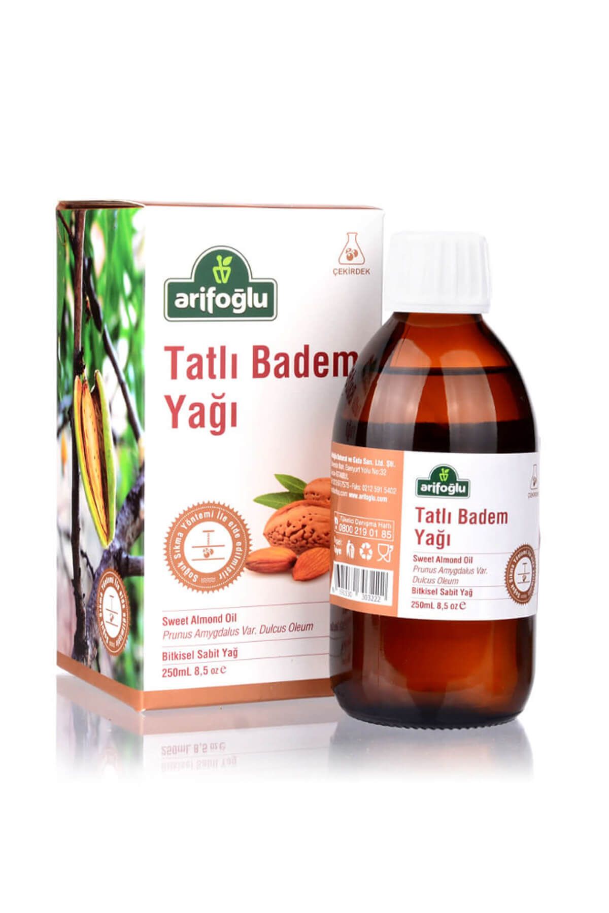 Arifoğlu Badem Yağı TATLI 250ml