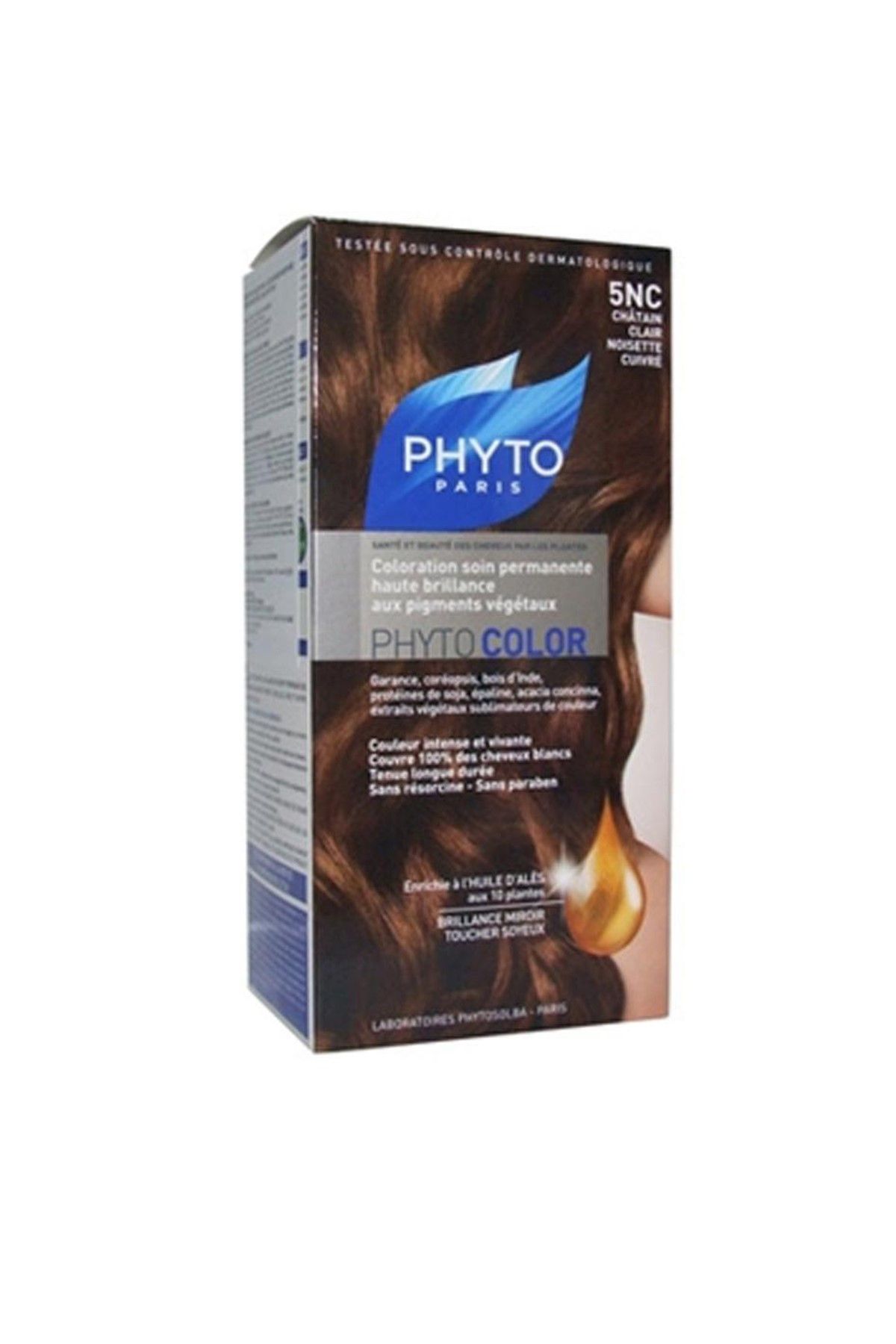 Phyto Açık Bakır Kestane Saç Boyası - Phytocolor 5NC Kit 3338221000316