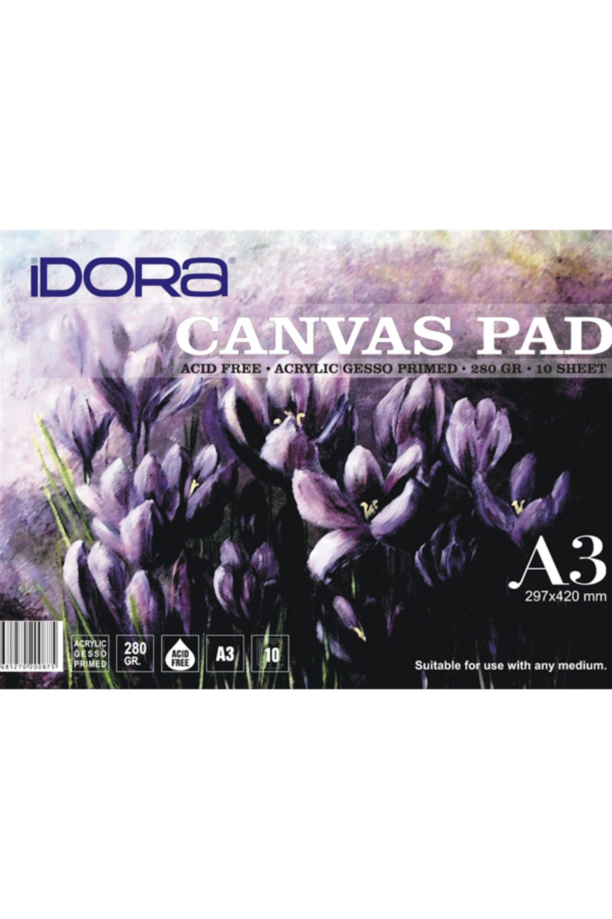 Idora İdora Canvas Pad 10 Yaprak A3 5657809