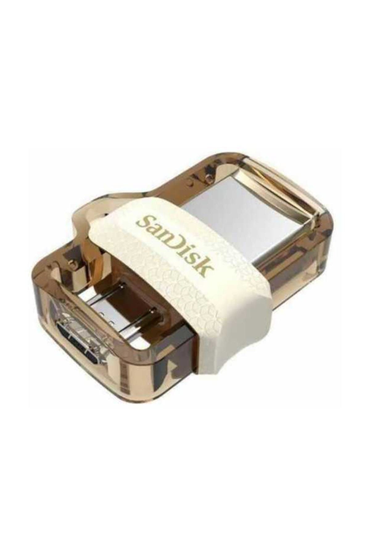 Sandisk Dual Drive M Usb 3.0 Gold Bellek 64 GB Sddd3-064G-G46Gw