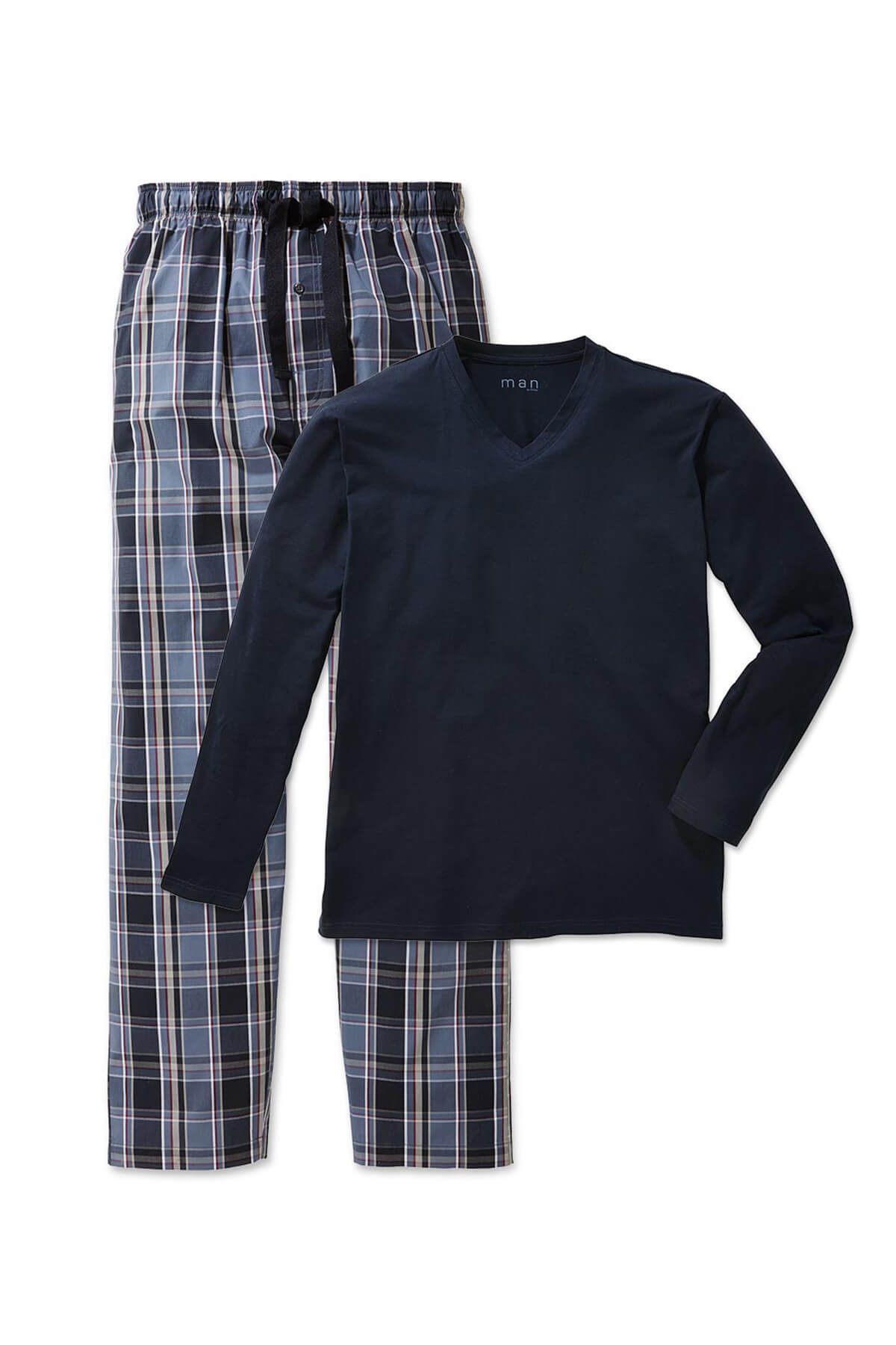 Tchibo Erkek Pijama Takımı Siyah 86559