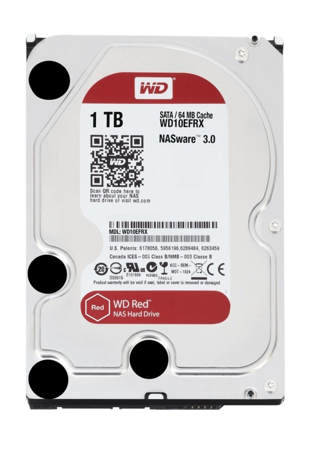 WD Red 1TB NAS Hard Disk (WD10EFRX)