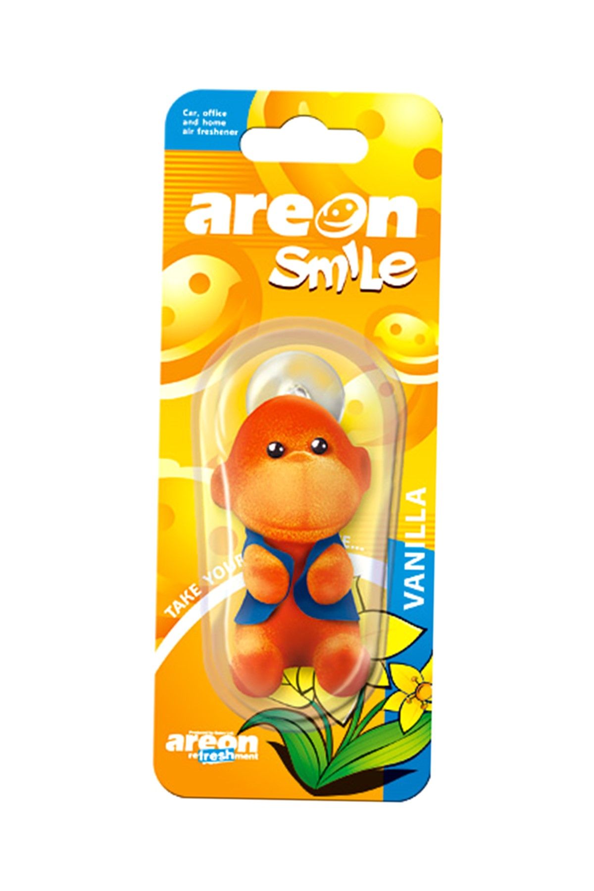 Areon Smile Vanilyalı Peluş Figürlü Asma Koku 104337