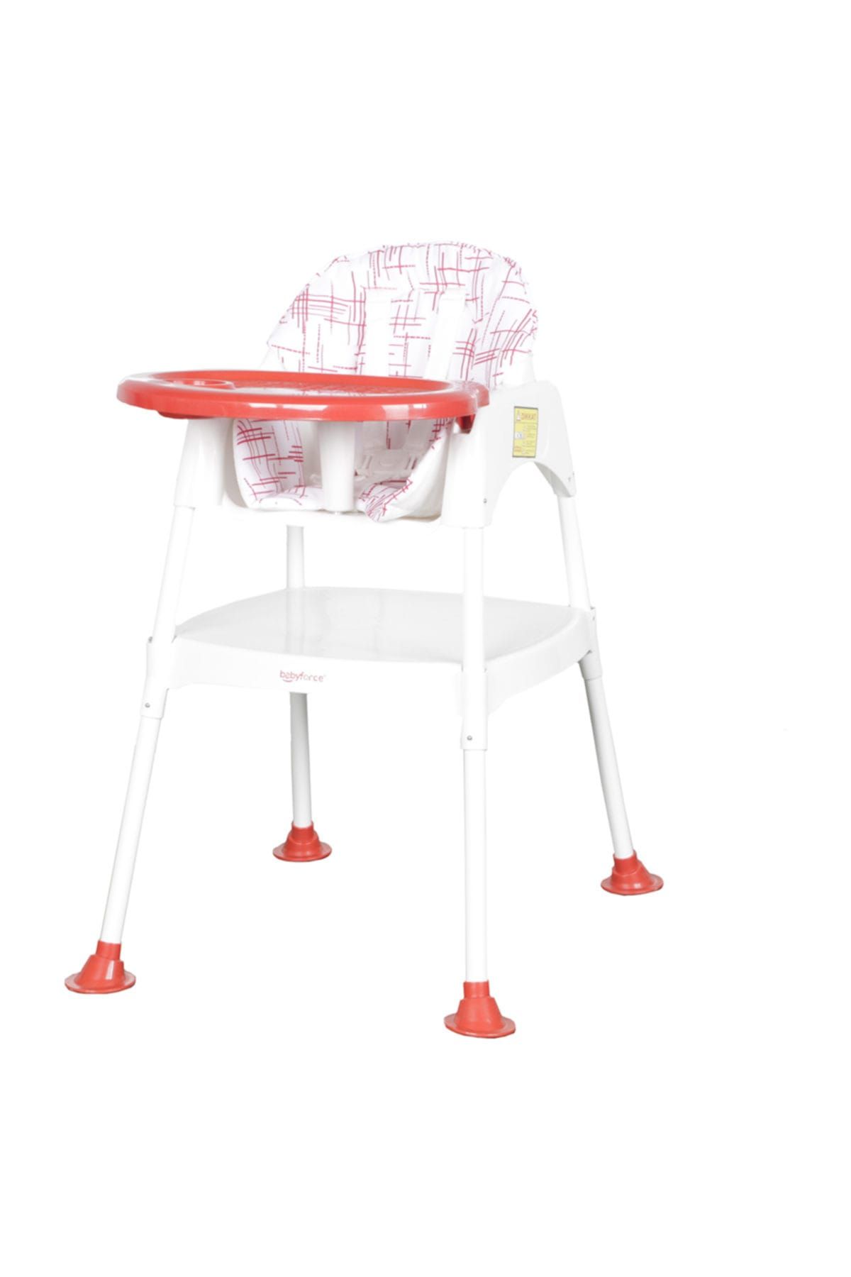 Baby Force Minderli Mama Sandalyesi Kırmızı / Fiyatı